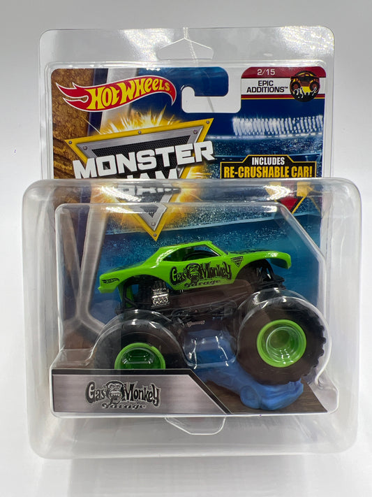 Hot Wheels Monster Jam Epic Auditions #2 Gas Monkey Garage W/Protector