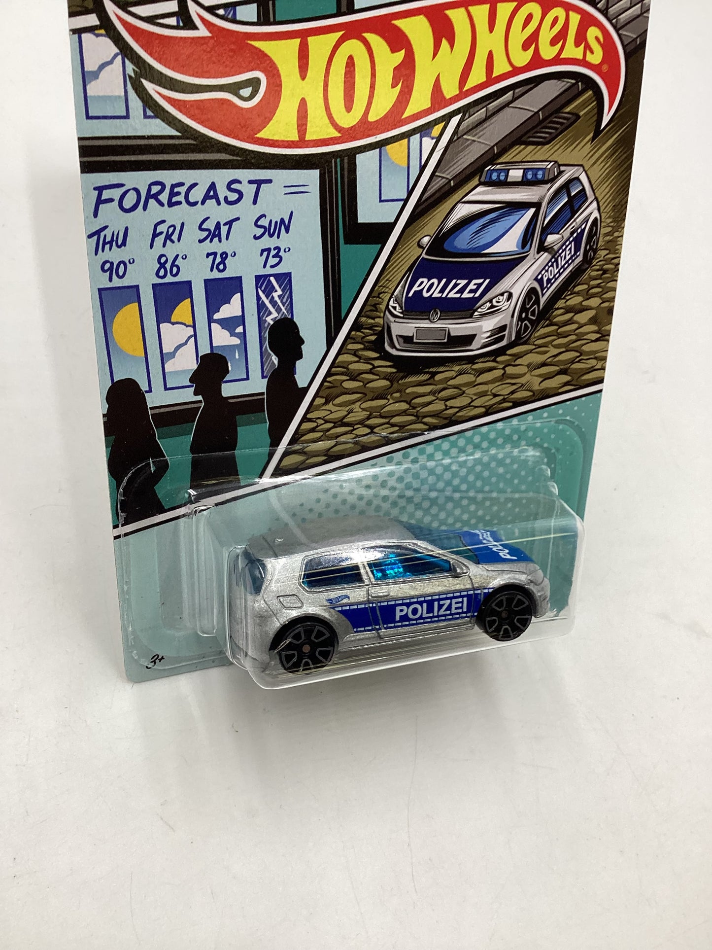 Hot Wheels WM Exclusive Police 5/5 Volkswagen Golf MK7 157G