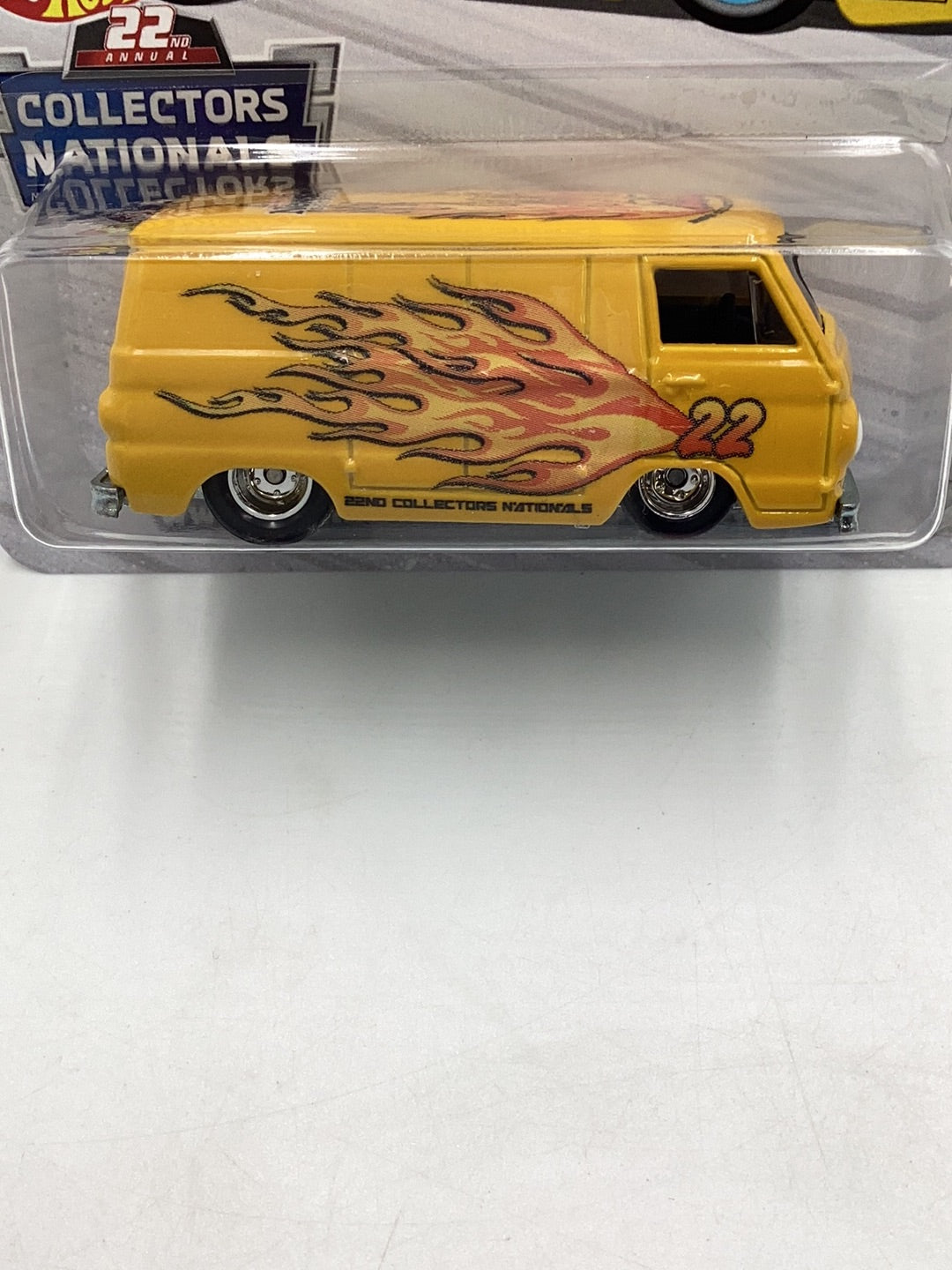 Hot wheels 22nd annual collectors Nationals newsletter car 66 Dodge A100 1 of 980 with sticker and protector