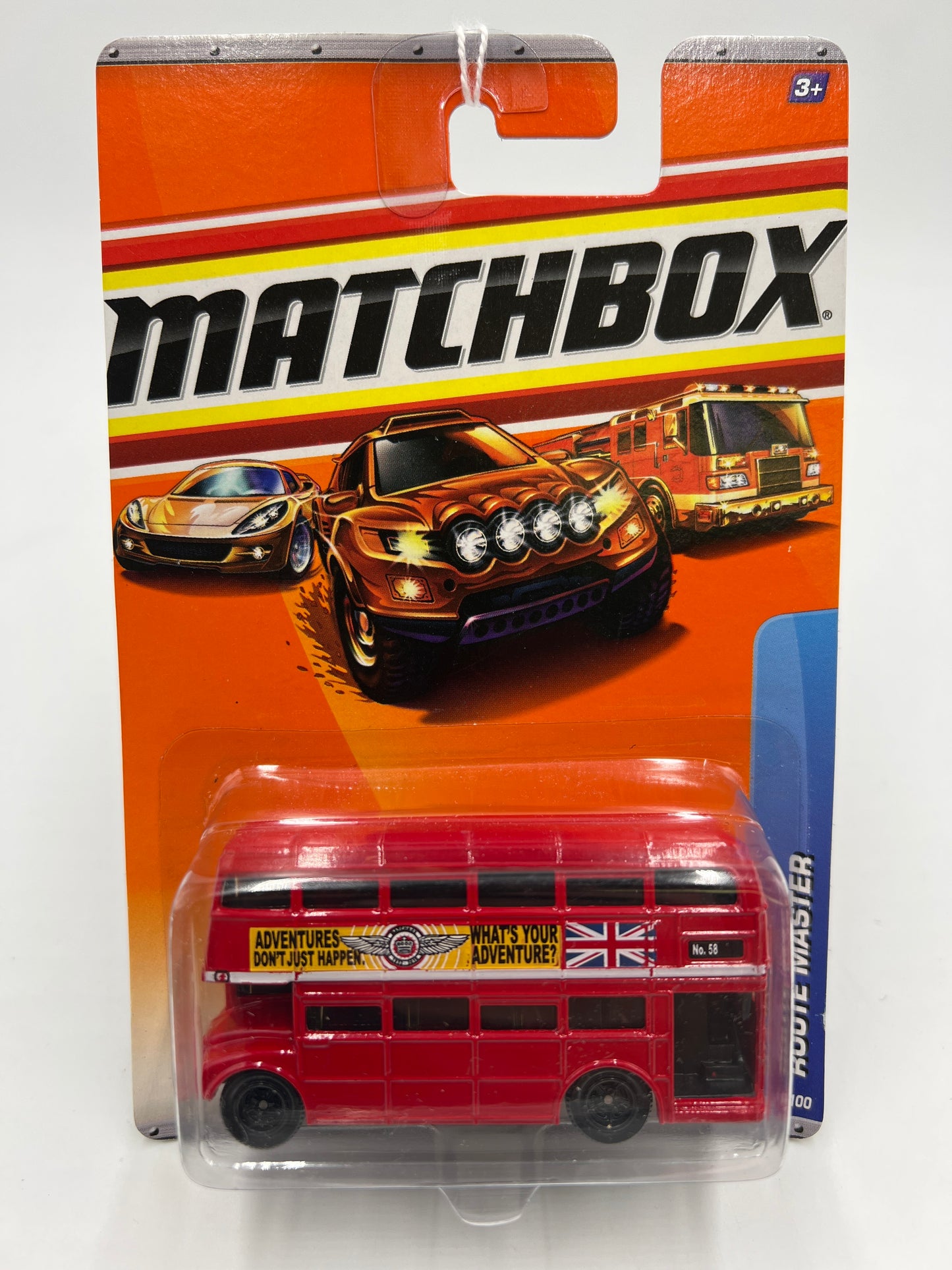 Matchbox 2010 City Action Route Master Red #71