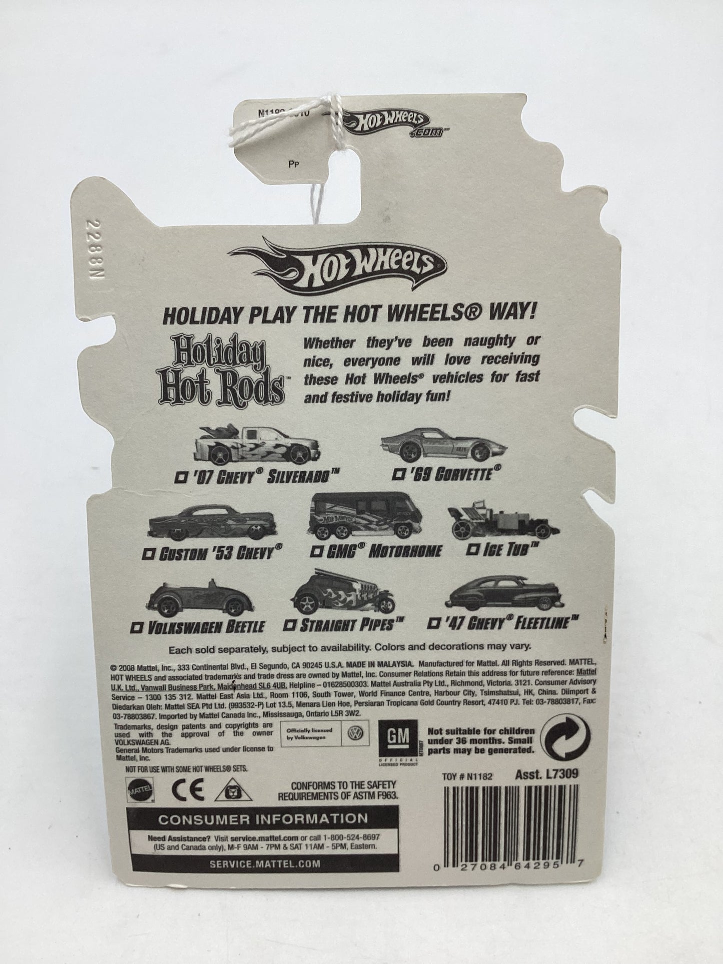 Hot wheels Holiday Hot rods Volkswagen Beetle 156E