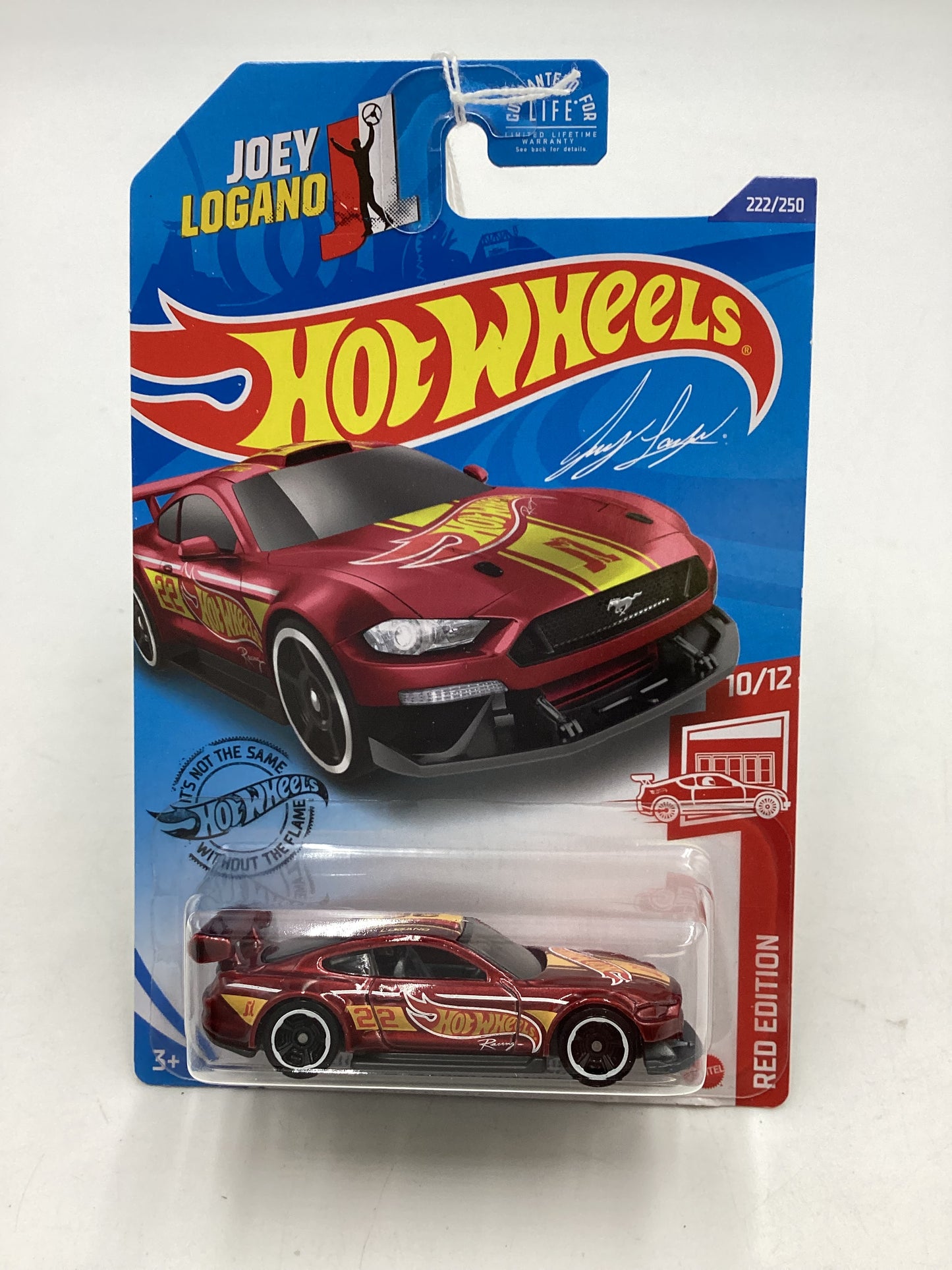 2020 Hot Wheels Red Edition #222 Custom 18 Ford Mustang GT Target red edition 150A