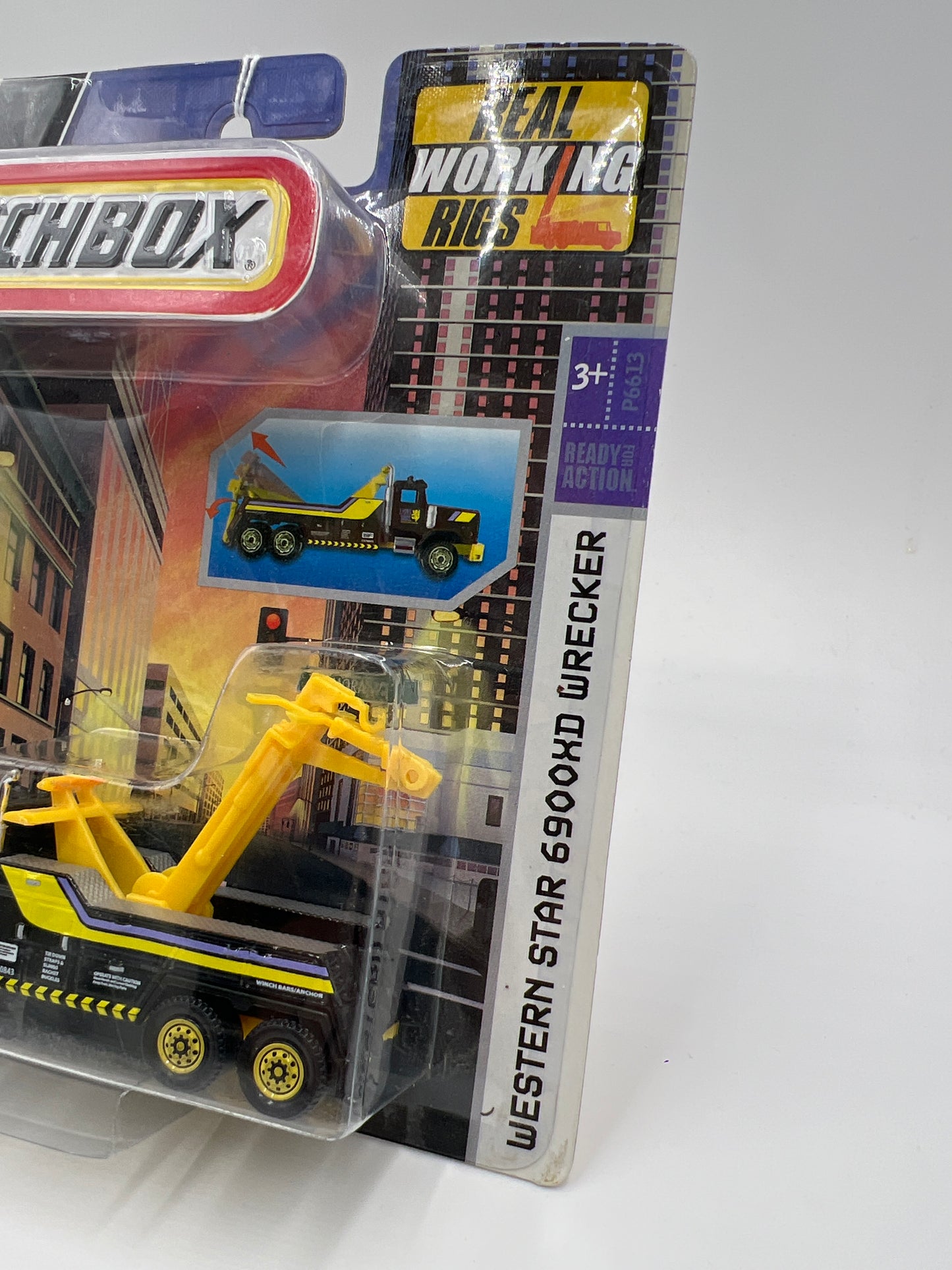 Matchbox Real Working Rigs Western Star 6900XD Wrecker Black