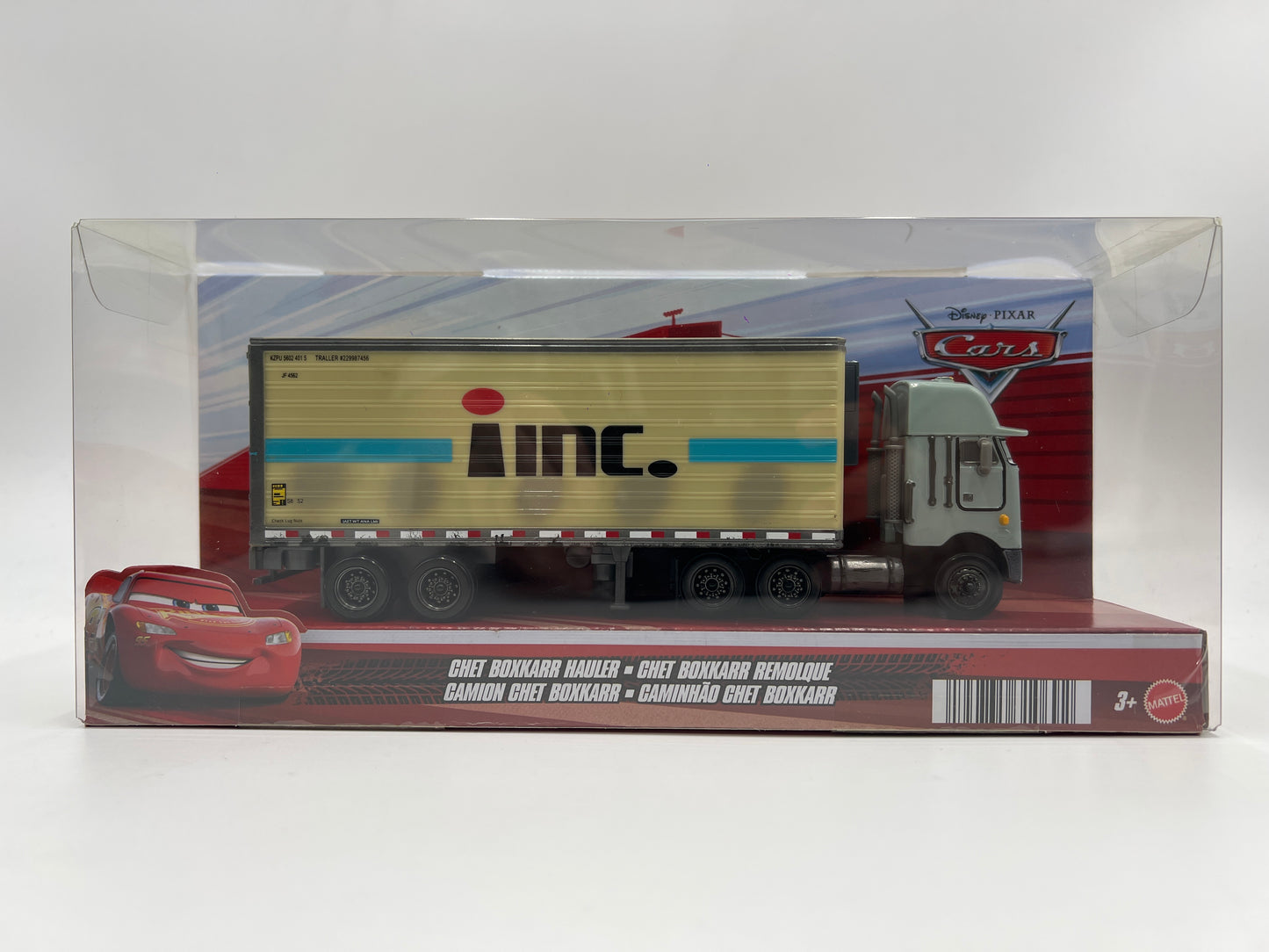 2025 Disney Pixar Cars 1:55 Scale Chet Boxkarr Hauler HTF