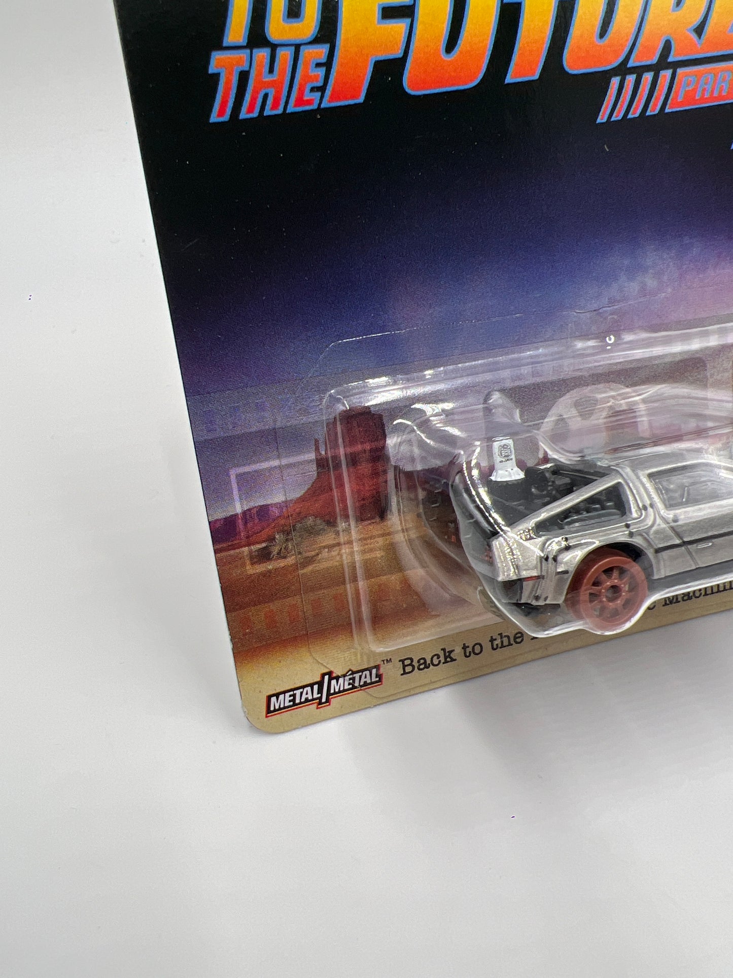 2025 Hot Wheels Premium Pop Culture Back To The Future Part III BTTF Time Machine 1955 271E