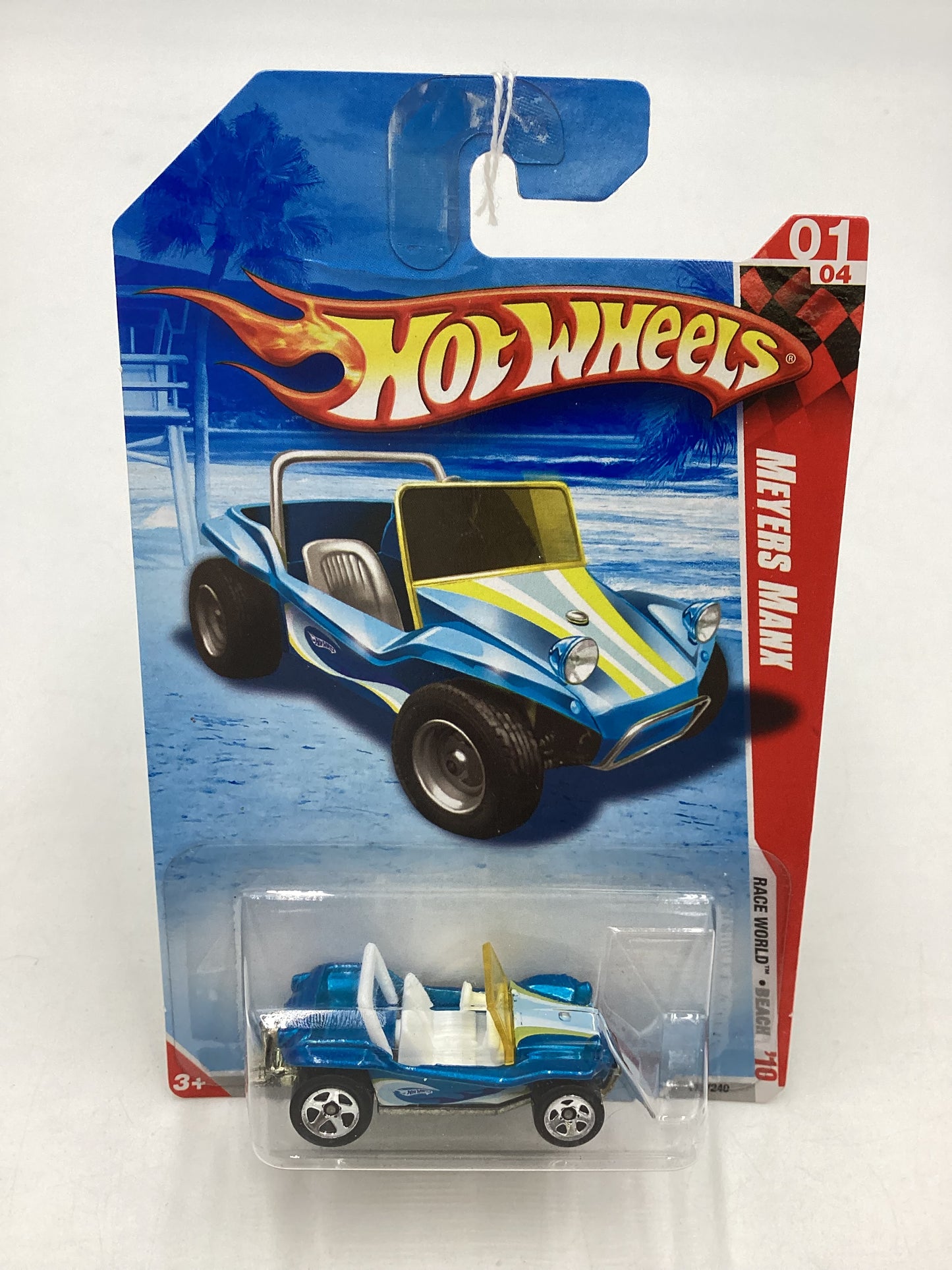 2010 Hot Wheels #177 Blue Meyers Manx 62C