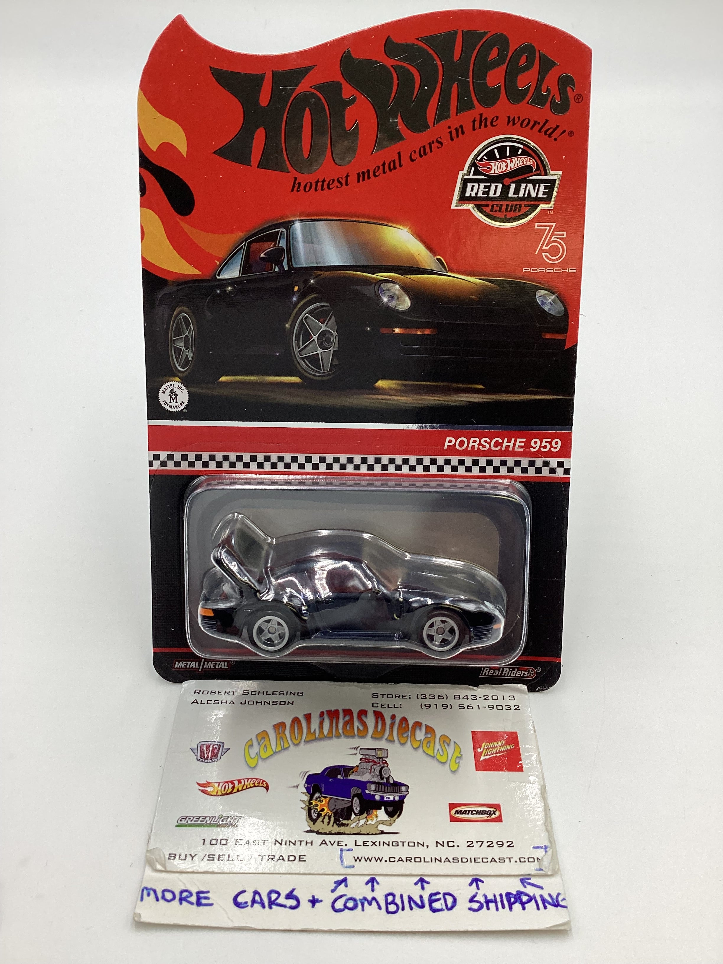 Hot Wheels RLC Porsche 959 shops