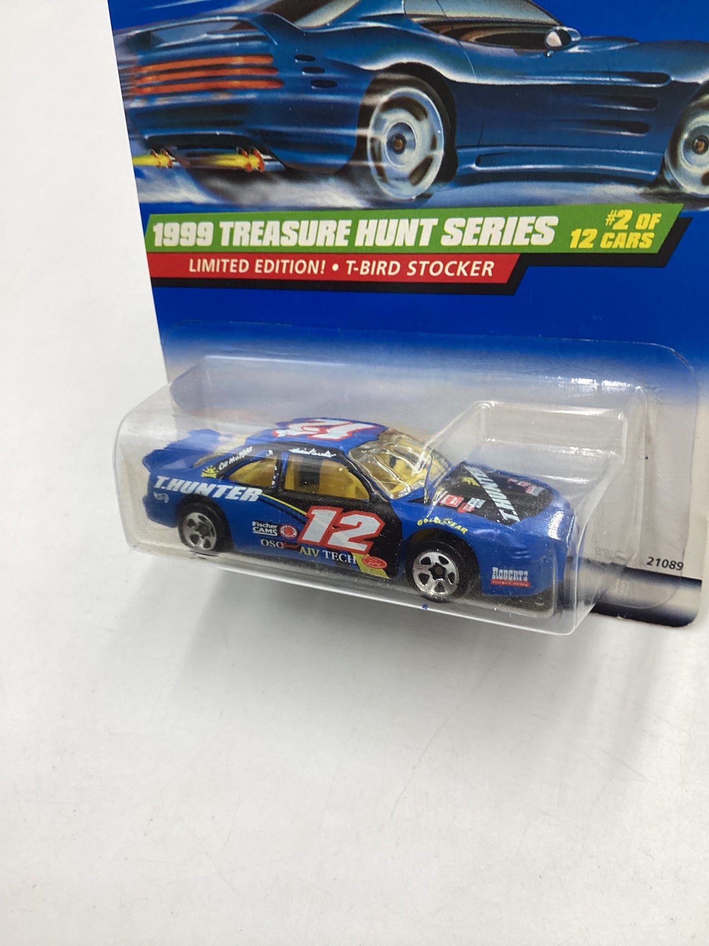 1999 Hot Wheels Treasure Hunt 2/12 T-Bird Stocker #930 275G