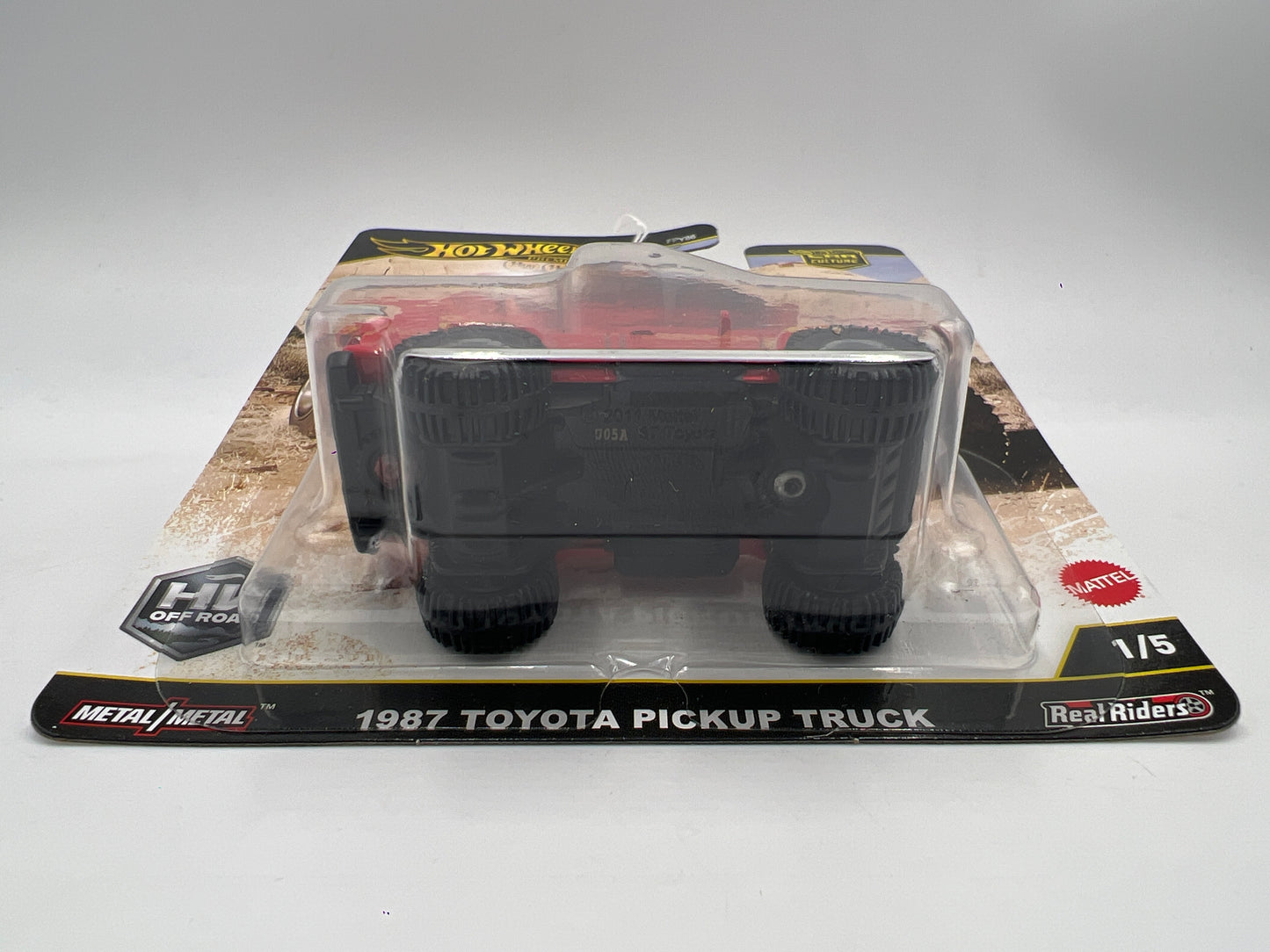 2025 Hot Wheels Car Culture HW Off Road #1 1987 Toyota Pickup Truck Red 257B