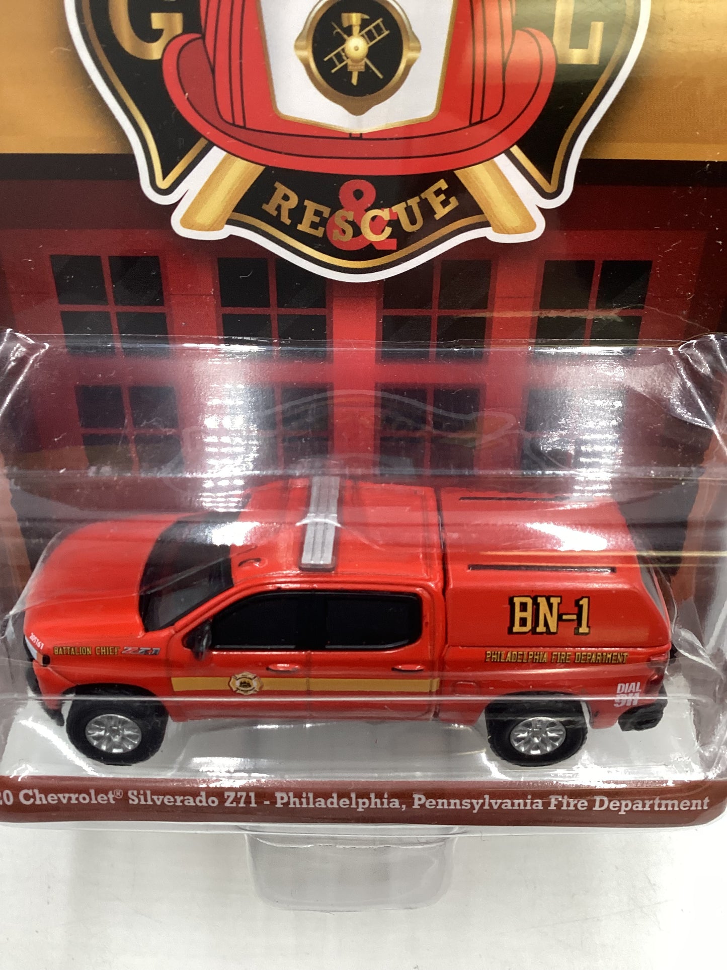 Greenlight Fire and Rescue Series 2 2020 Chevrolet Silverado Z71 Philadelphia Pennsylvania Fire Department 175G