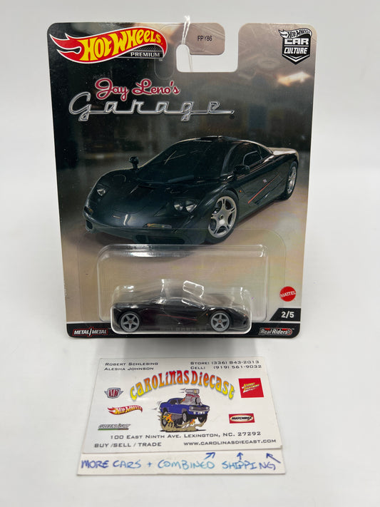 Hot Wheels Car Culture Jay Lenos Garage #2 McLaren F1 Black 254H