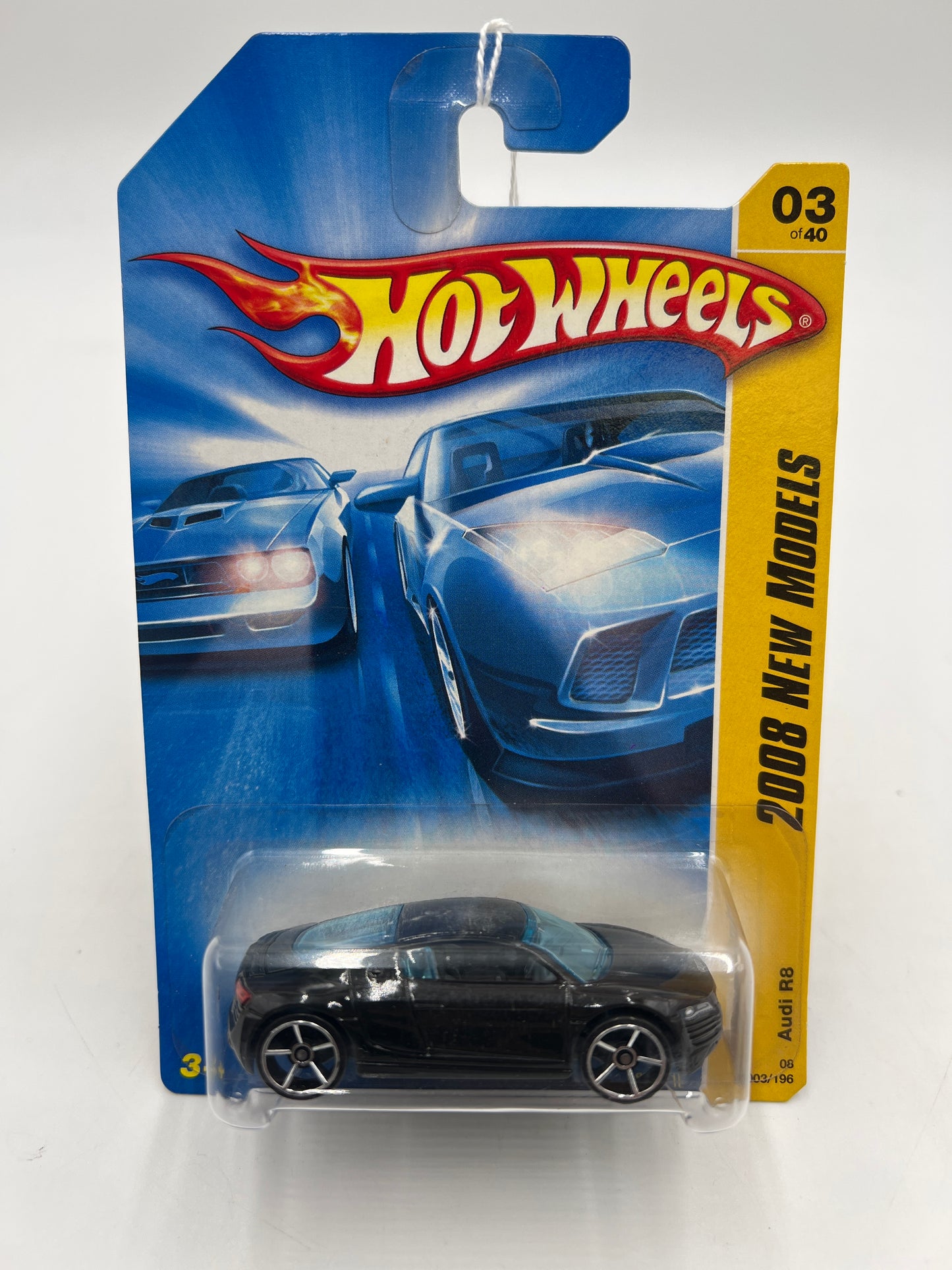 2008 Hot Wheels New Models #3 Audi R8 (OH5 Wheels) 107E