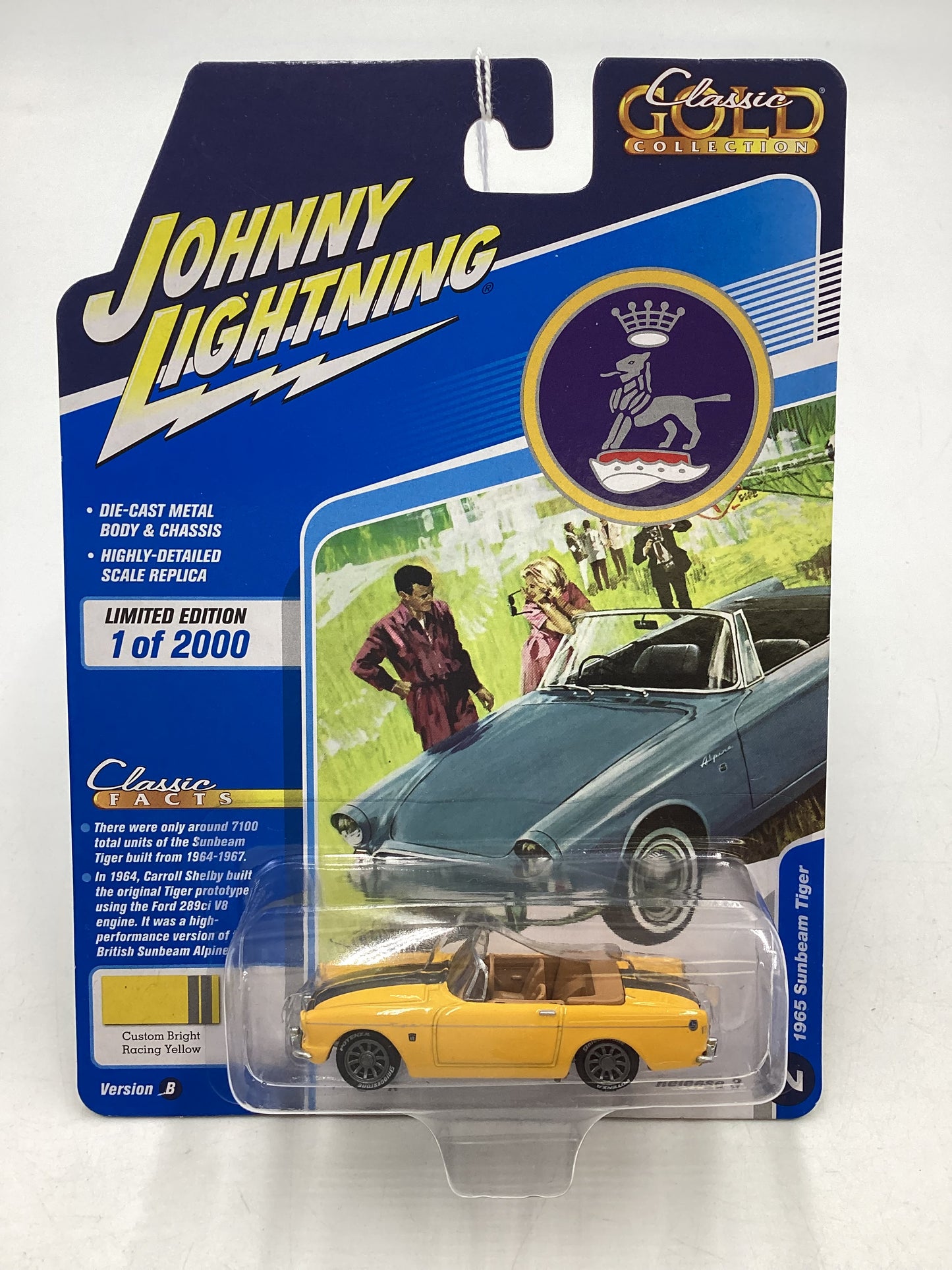 Johnny Lightning Classic Gold Collection Sunbeam 1965 Sunbeam Tiger 228D