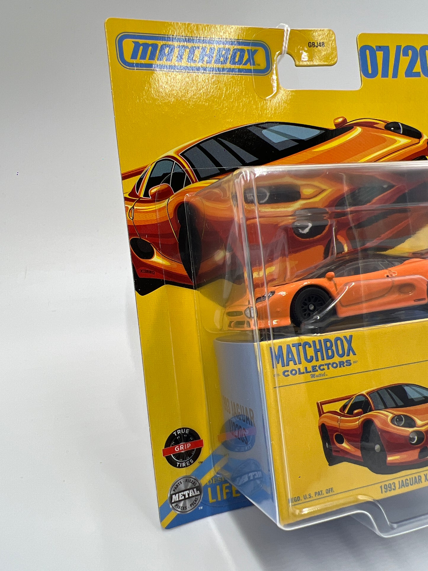 2025 Matchbox Collectors #7 1993 Jaguar XJ220S Orange 169K