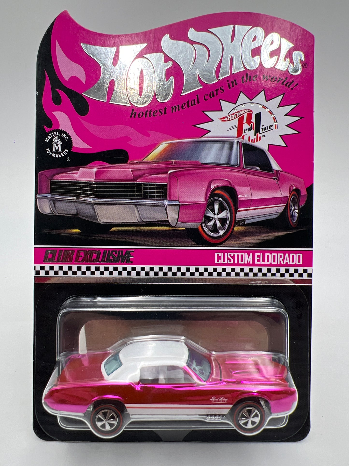 2021 Hot Wheels RLC Club Exclusive Custom Eldorado Pink W/Protector