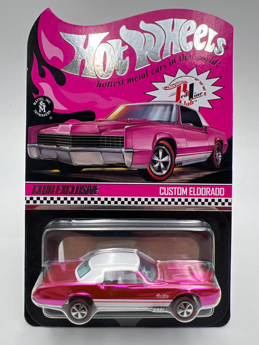 2021 Hot Wheels RLC Club Exclusive Custom Eldorado Pink W/Protector