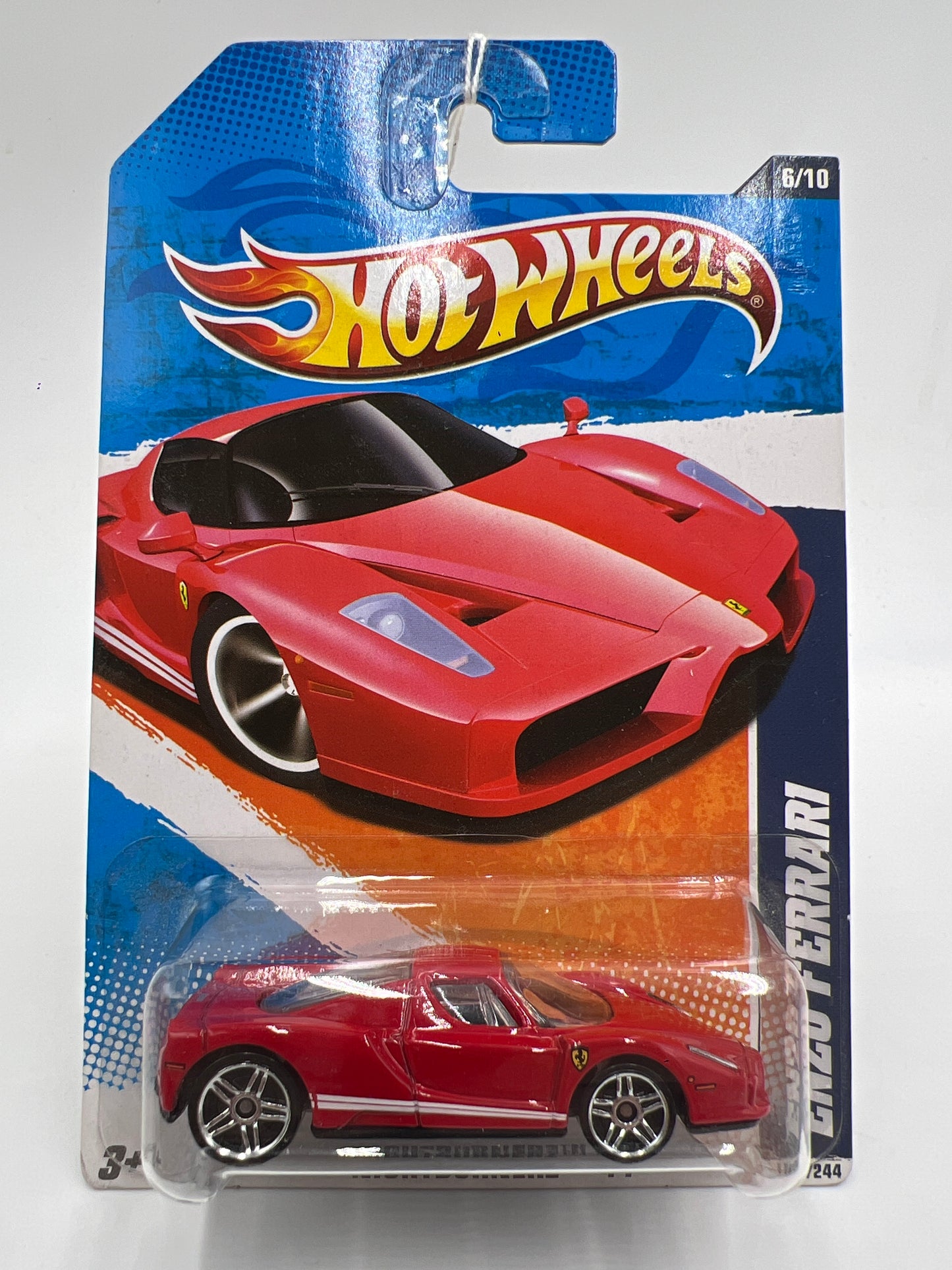 2011 Hot Wheels Nightburnerz #116 Enzo Ferrari Red
