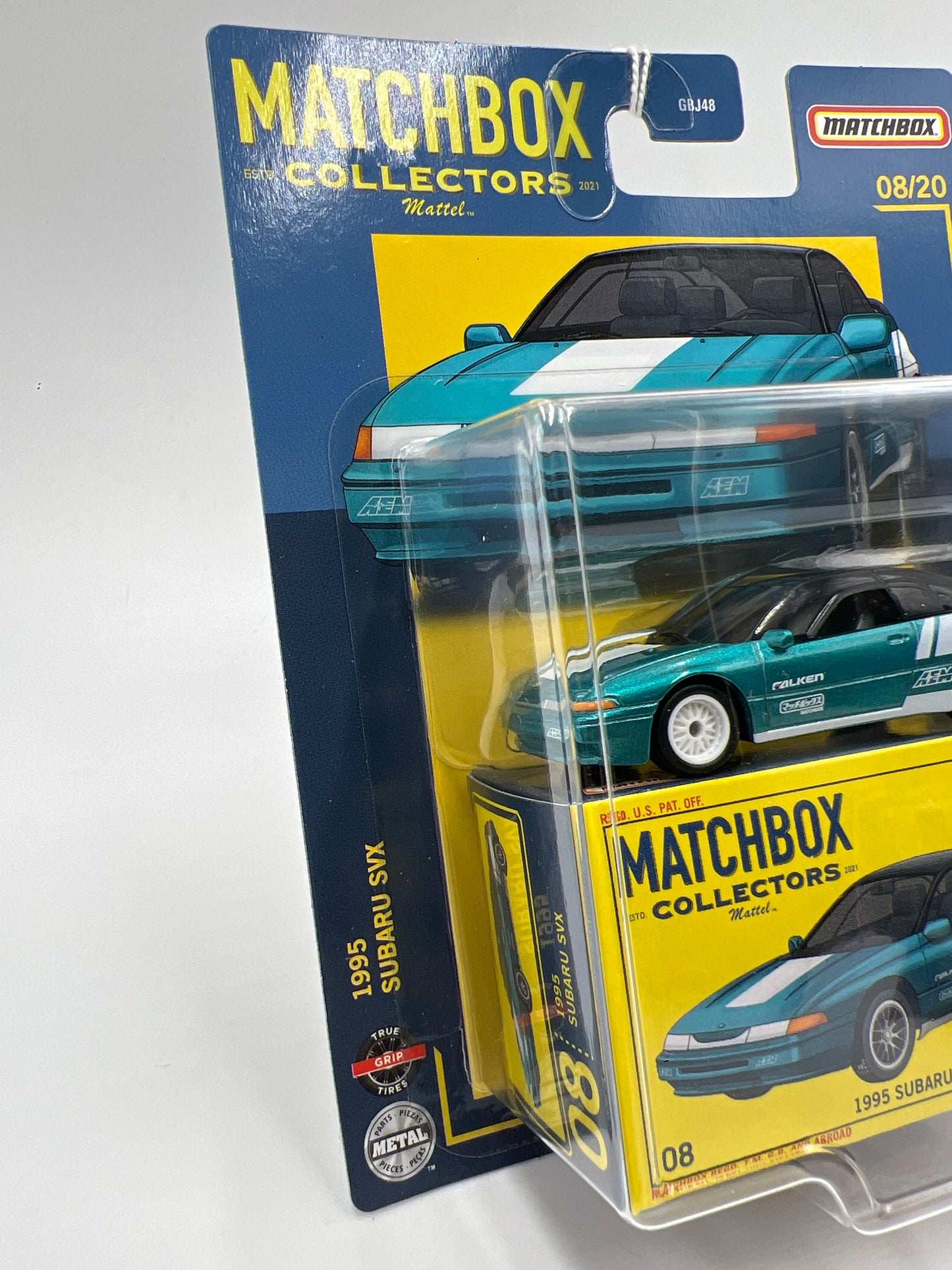 Matchbox Collectors #8 1995 Subaru SVX Teal 170i