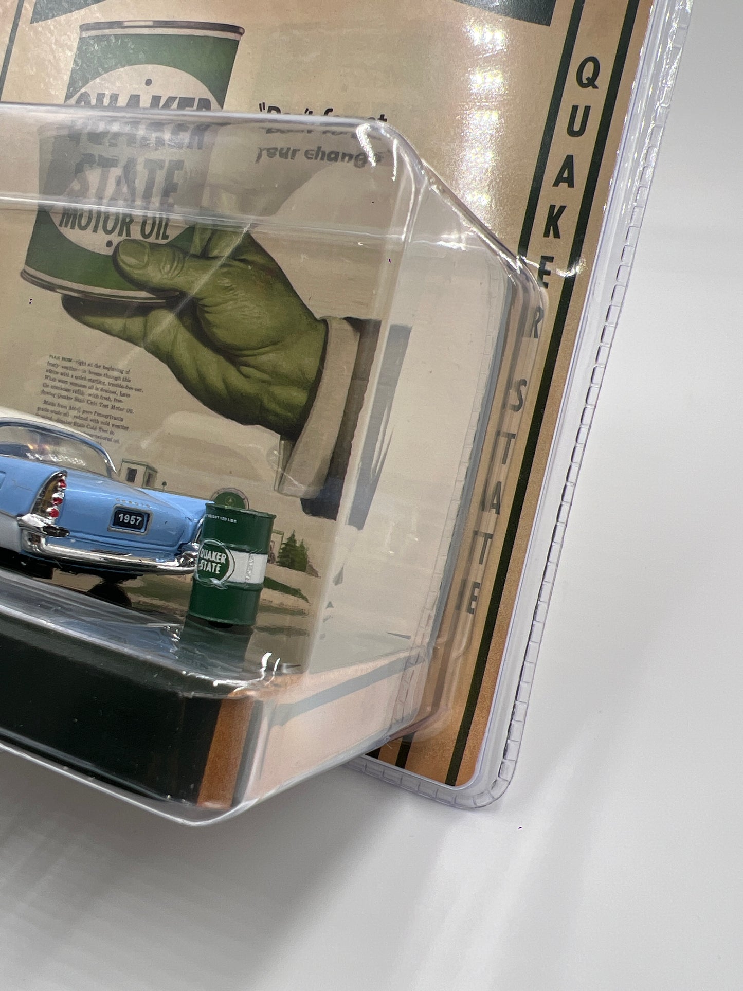 2024 M2 Machines Diorama 1957 DeSoto Fireflite Light Blue R04