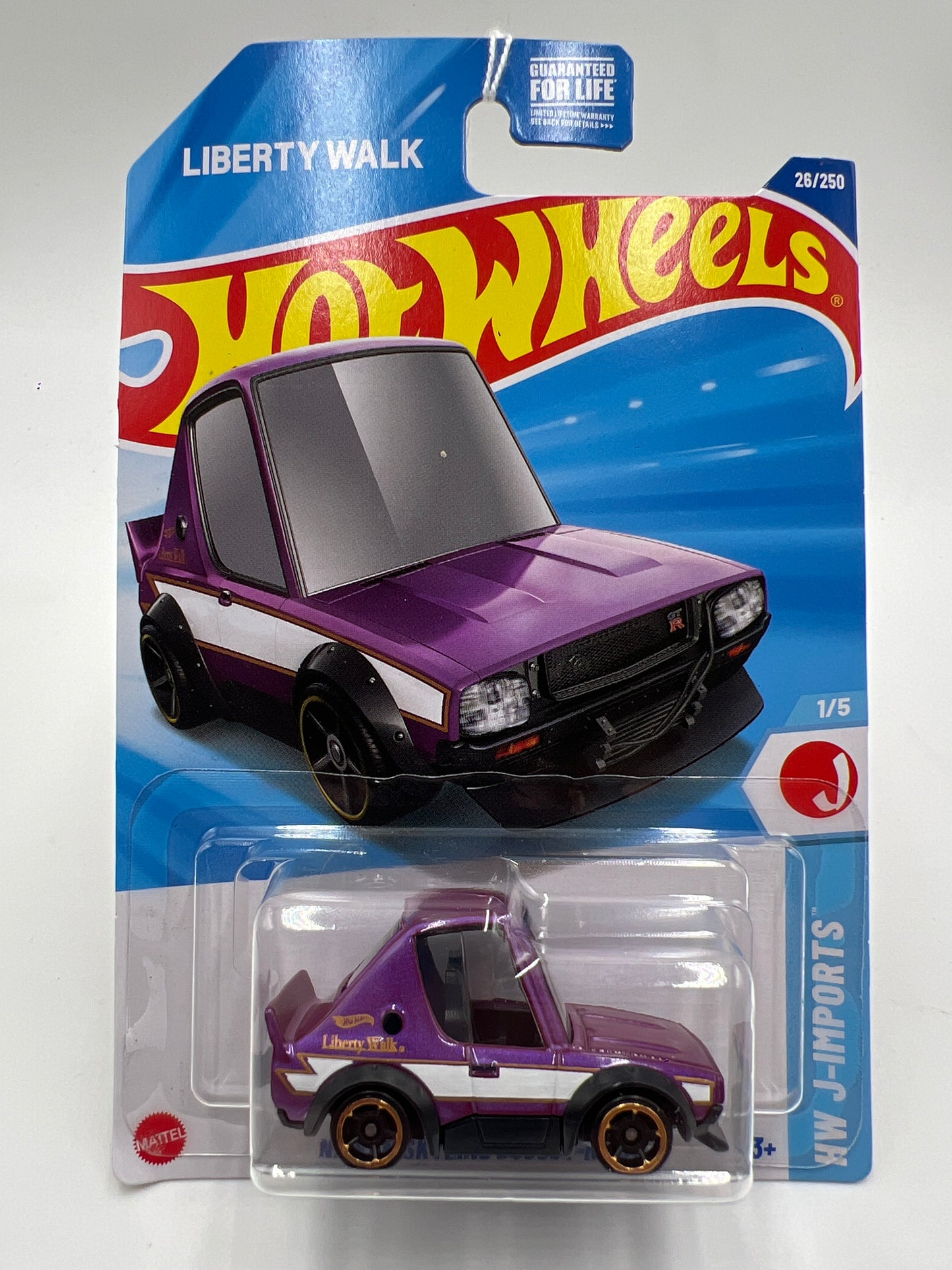 2025 Hot Wheels B Case #26 Tooned Nissan Skyline 2000GT-R LBWK Purple 83C