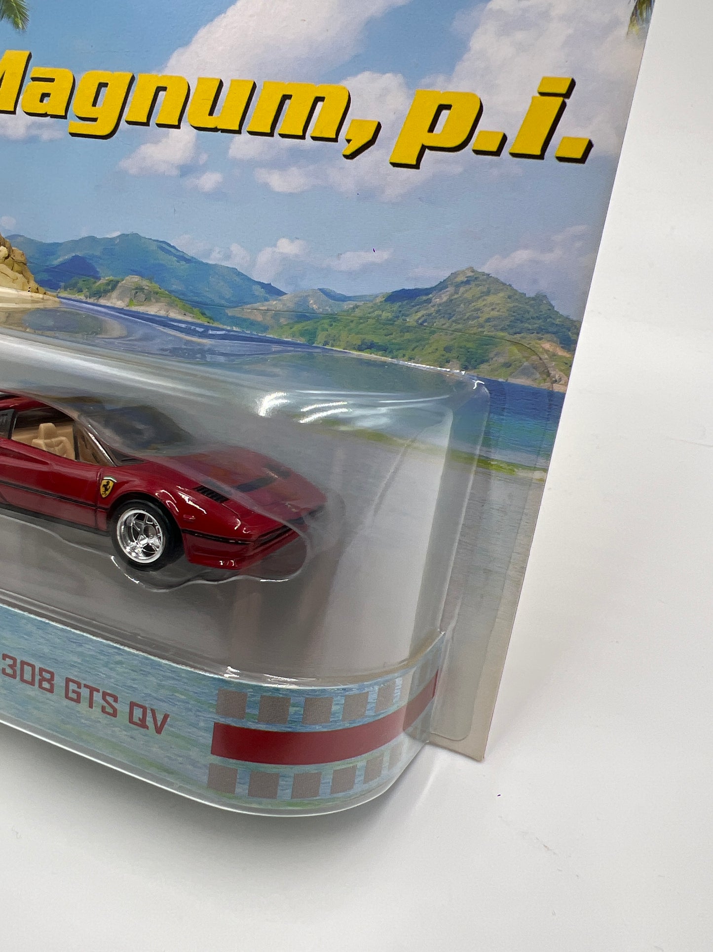 Hot Wheels Retro Entertainment Magnum PI Ferrari 308 GTS QV Red W/Protector