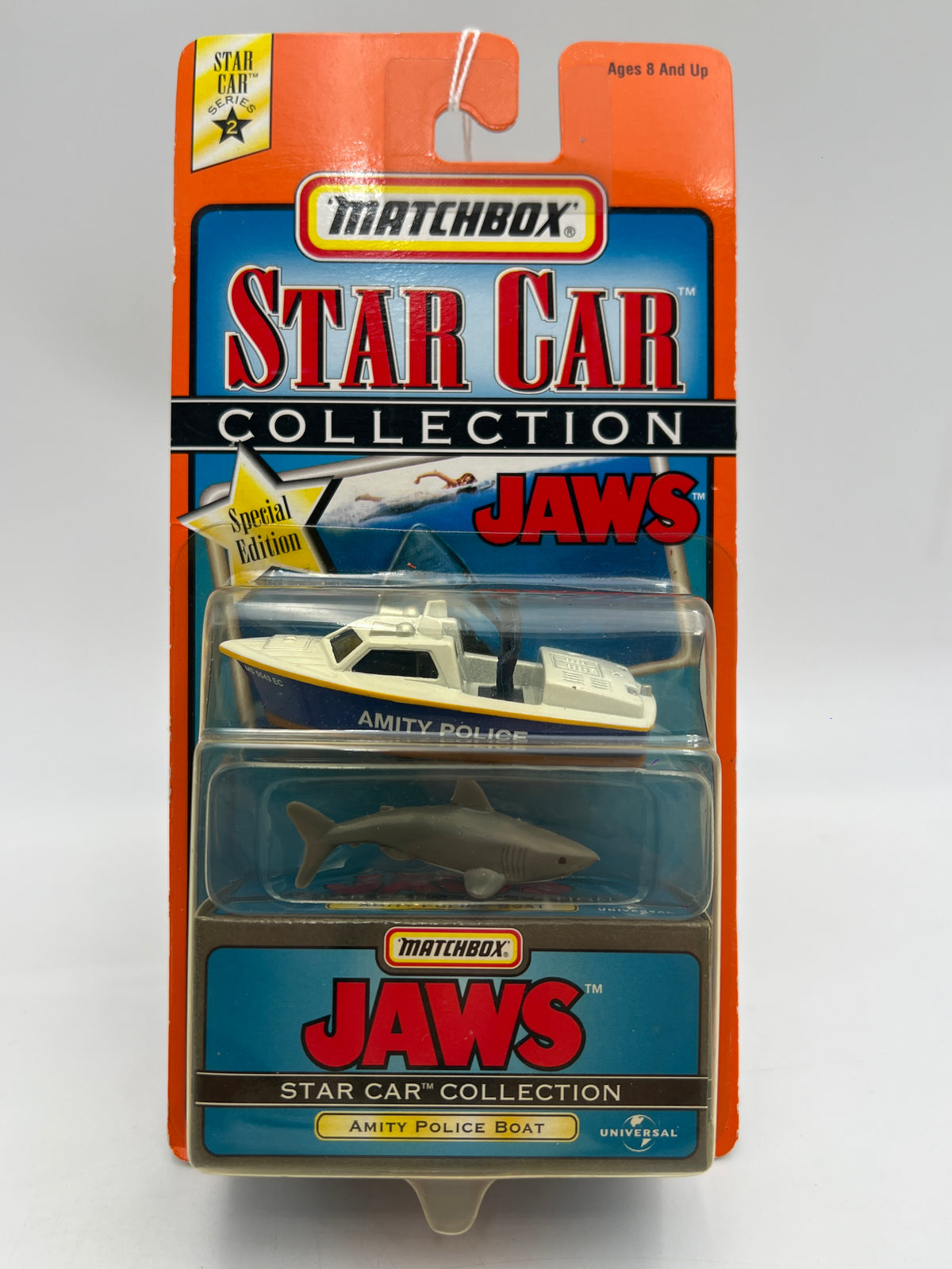 Matchbox Star Car Series 2 Collection Jaws Amity Police Boat