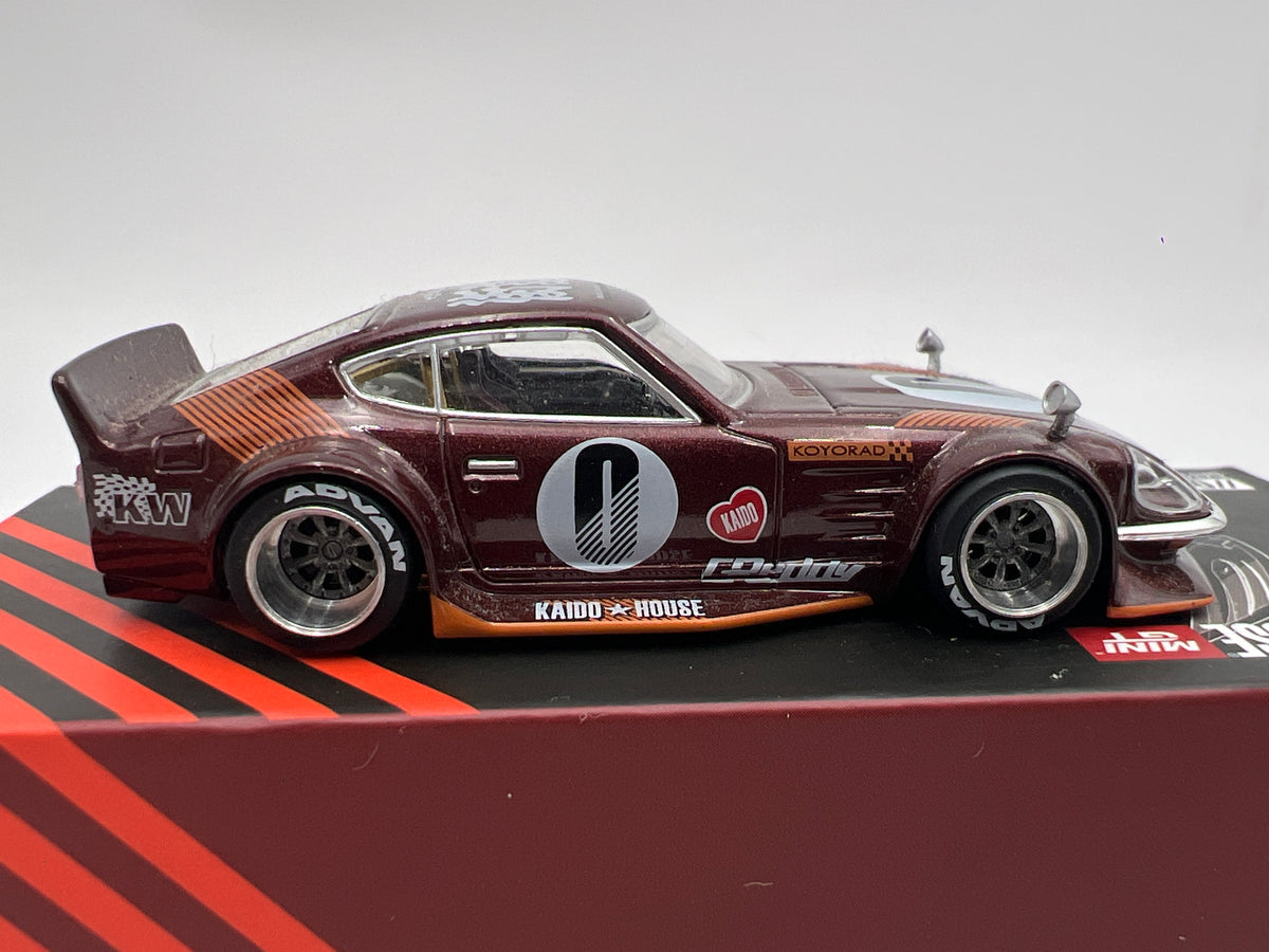 Mini GT x Kaido House #023 Datsun Kaido Fairlady Z Dark Red