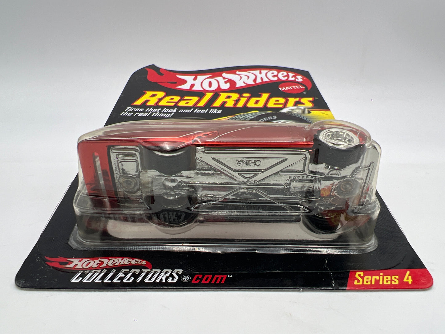 2004 Hot Wheels RLC Real Riders Series 4 #2 Purple Passion Red W/Protector