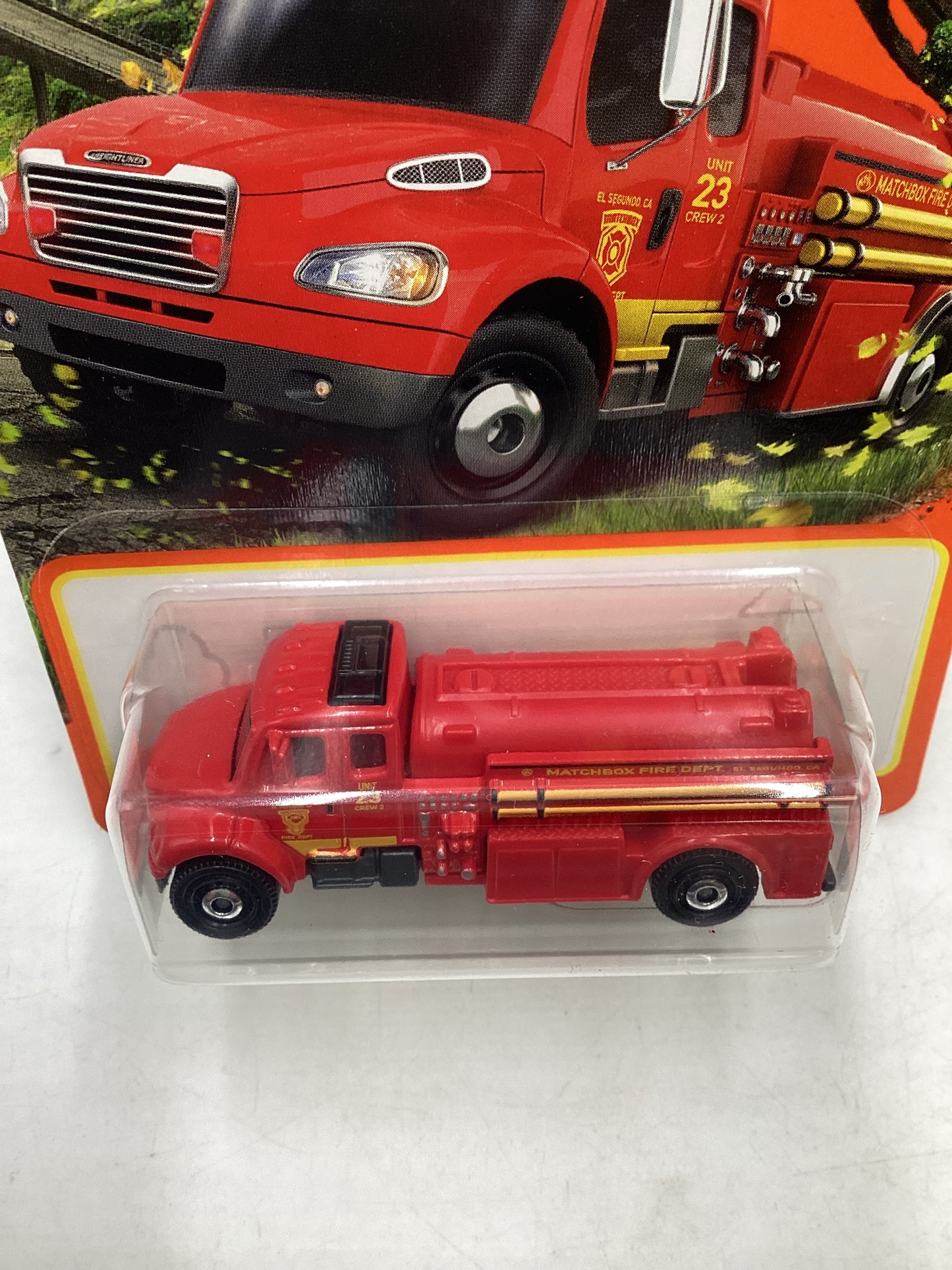 2024 Matchbox G Case #76 Freightliner M2 106 Fire Truck Red 211B