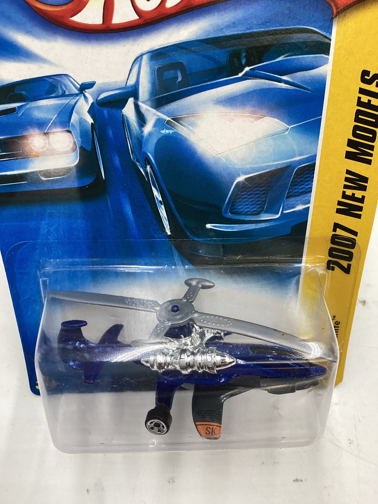 2007 Hot Wheels New Models #13 Sky Knife Blue