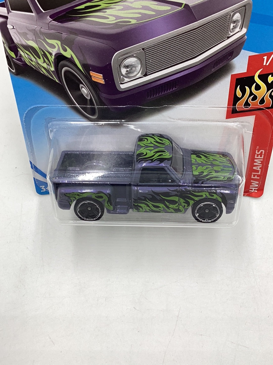 2018 Hot Wheels #11 Custom 69 Chevy Pickup 9C