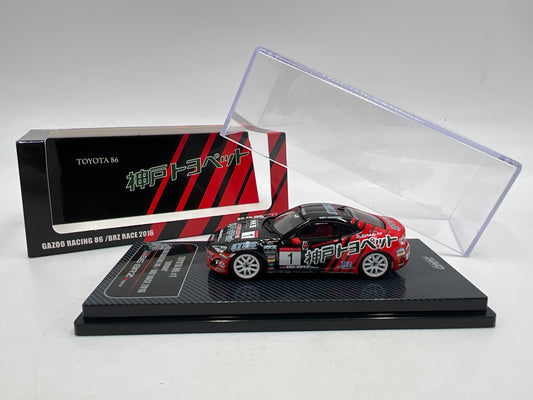 Inno64 1/64 Gazoo Racing Toyota 86 #1 BRZ Race 2016 Advan