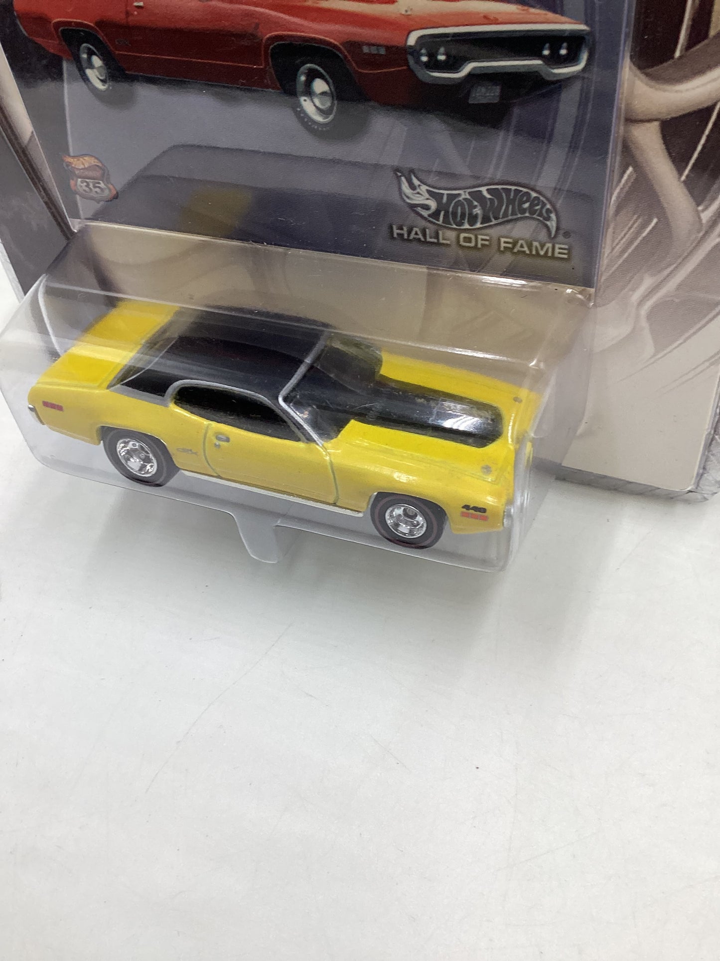 Hot Wheels Greatest Rides Hall of Fame Plymouth GTX Yellow