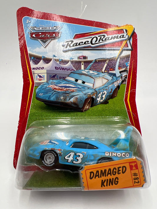 Disney Pixar The World Of Cars Race O Rama #82 Damaged King