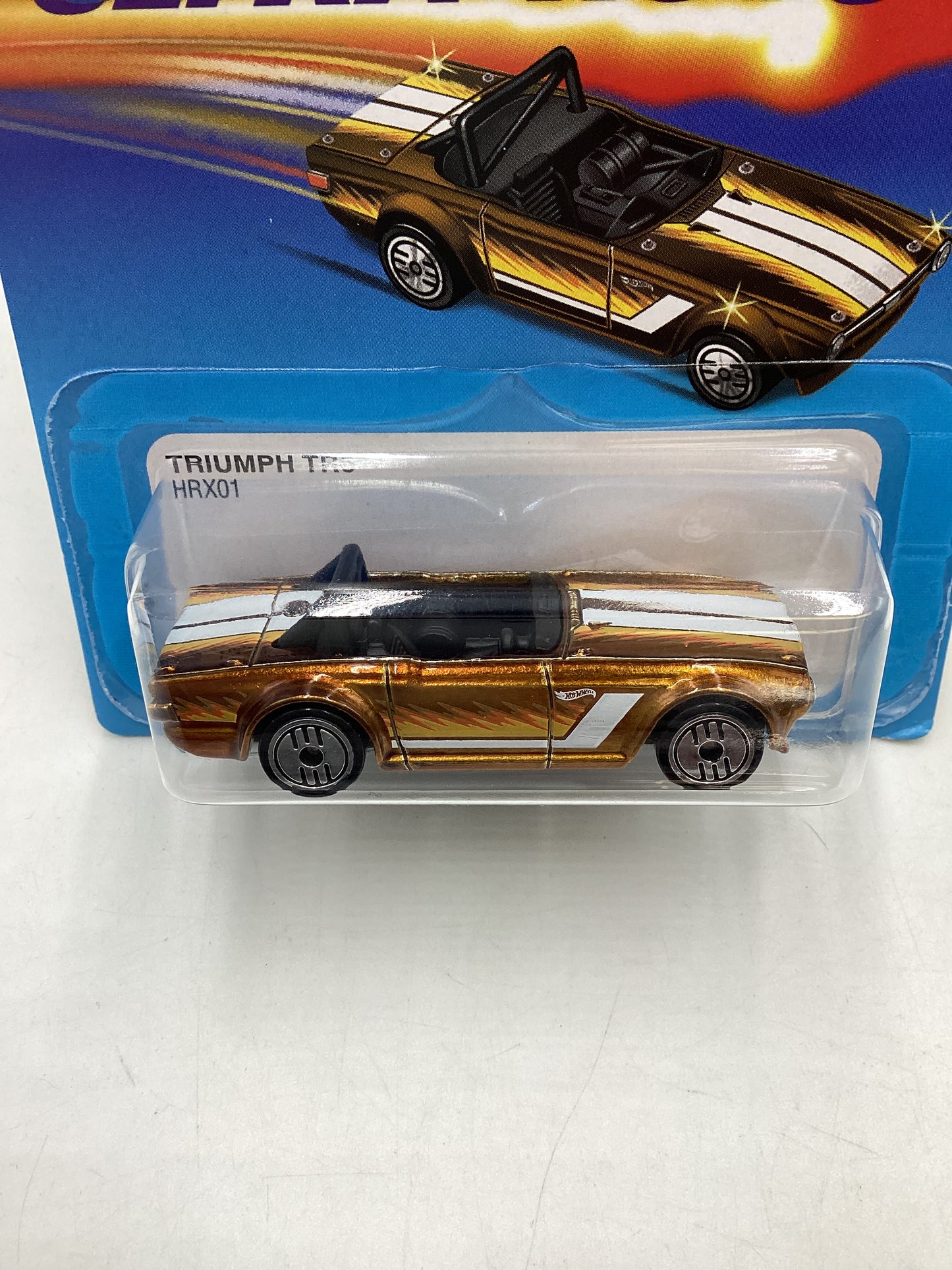 2024 Hot wheels Target Ultra Hots #2 Triumph TR6 Gold 156H