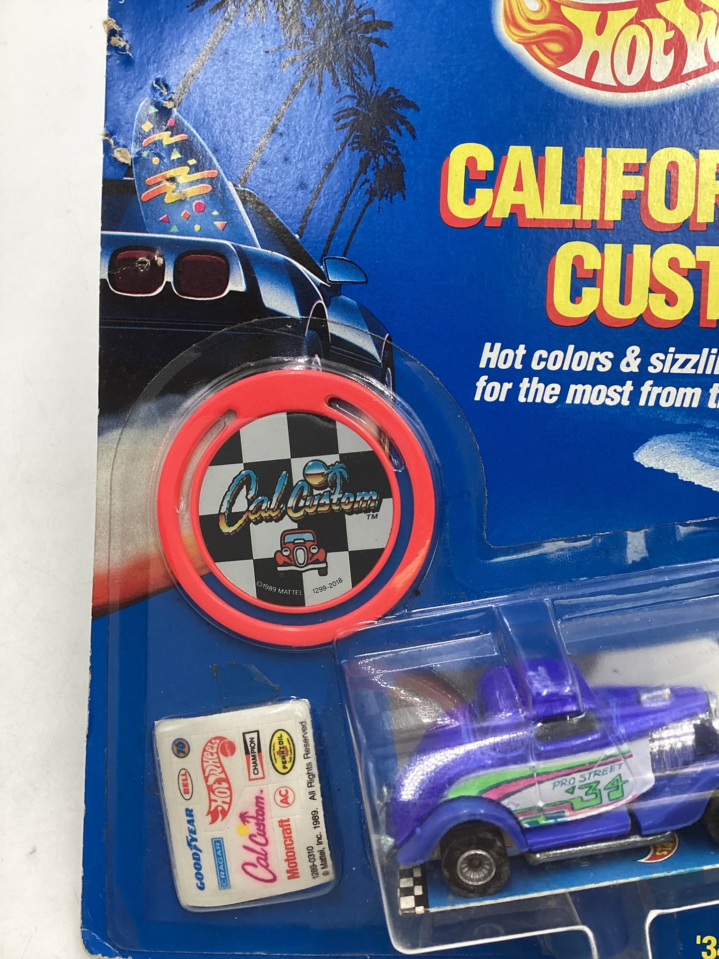 Hot Wheels California Custom 1299 34 Ford Blue (SR)