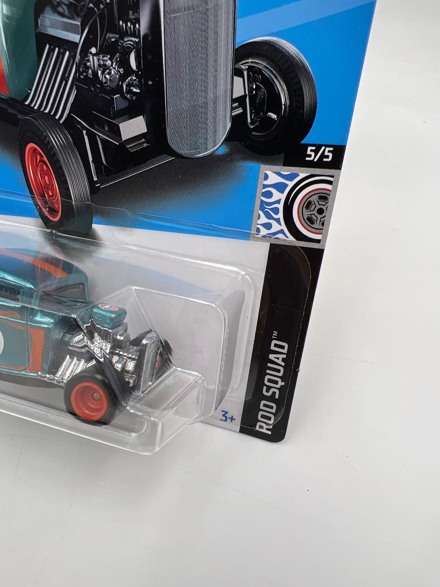 2022 Hot Wheels Super Treasure Hunt #237 32 Ford Gulf Blue W/Protector