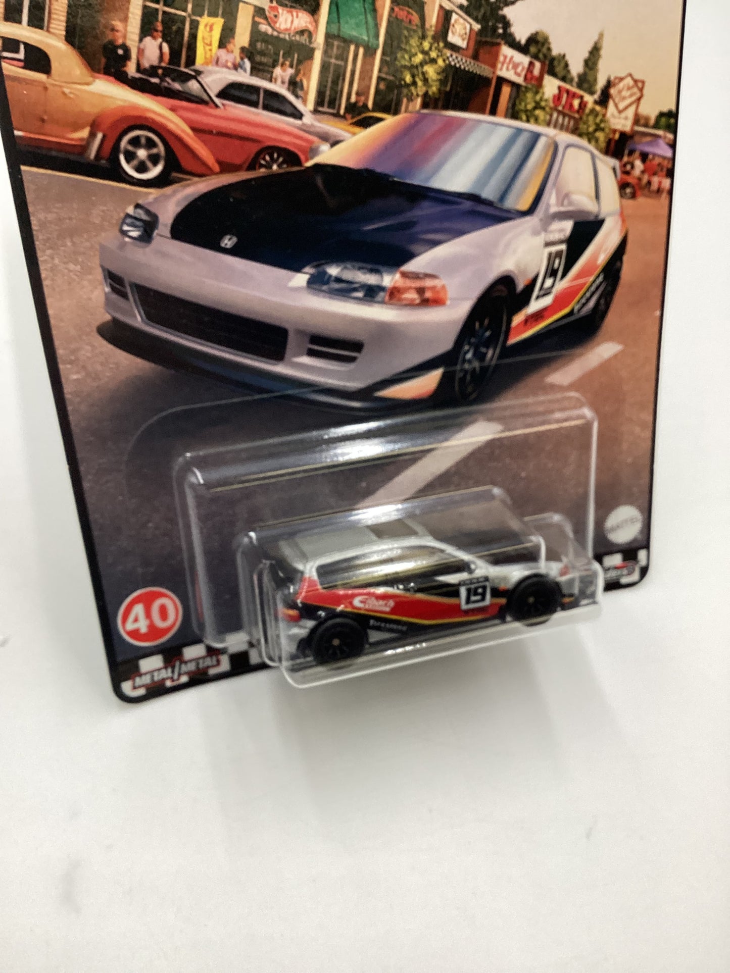Hot Wheels Premium Boulevard #40 Honda Civic EG Custom Version
