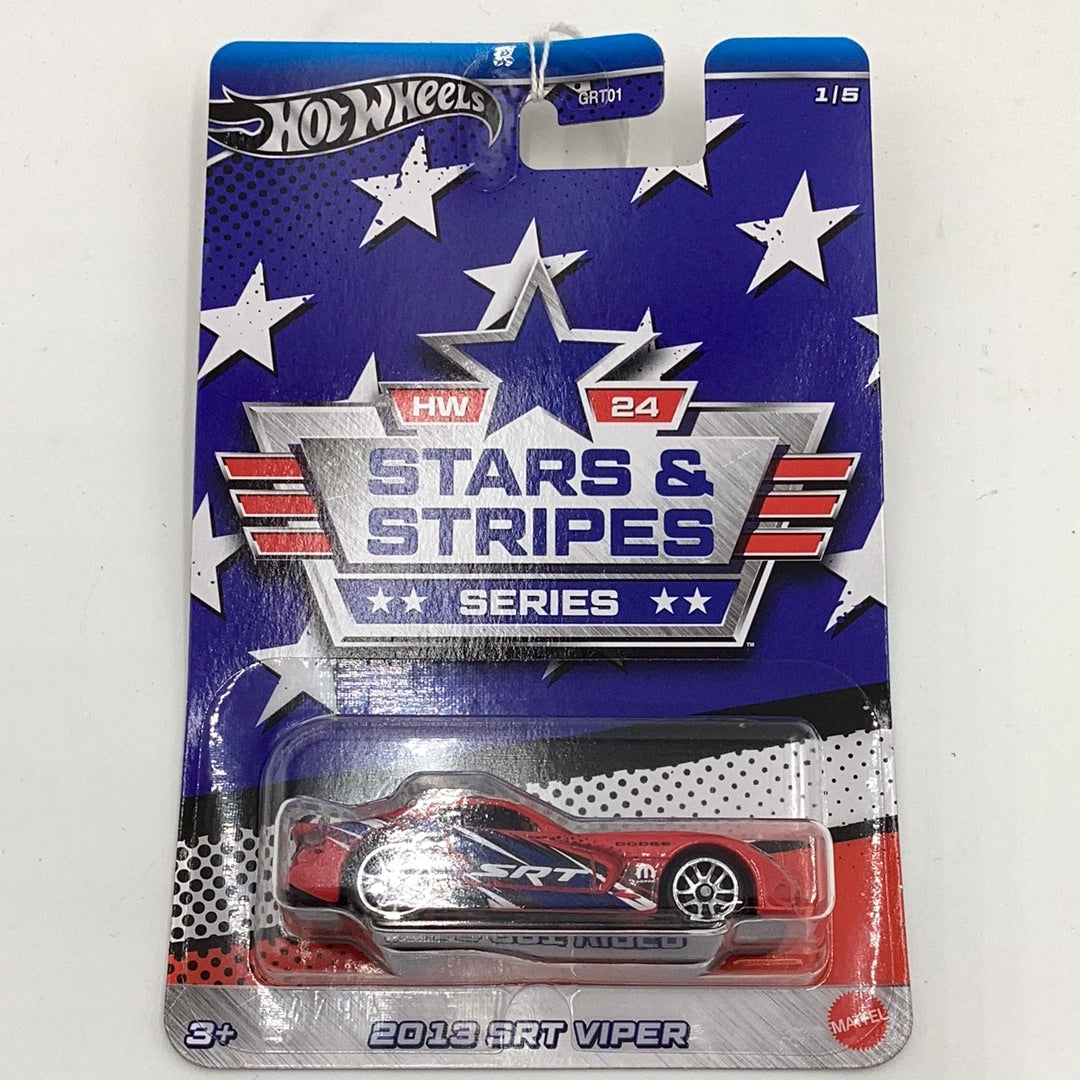 2024 Hot Wheels Stars and Stripes Series Complete set 1-5 157A