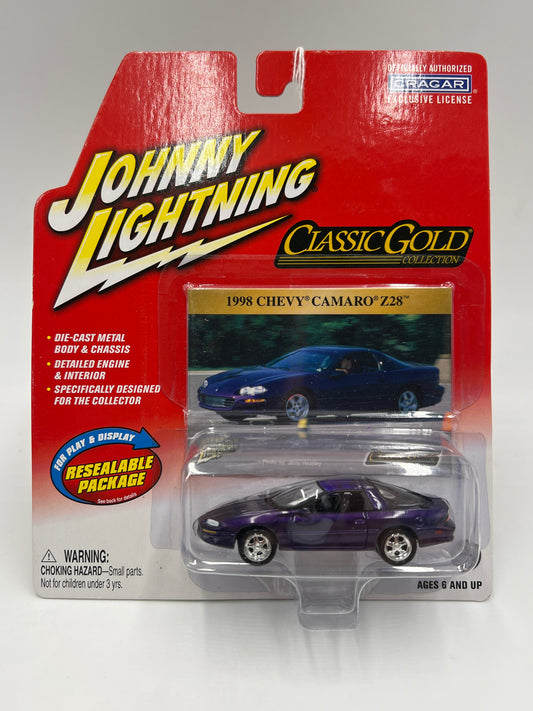 Johnny Lightning Classic Gold Collection 1998 Chevy Camaro Z28 Purple 219D