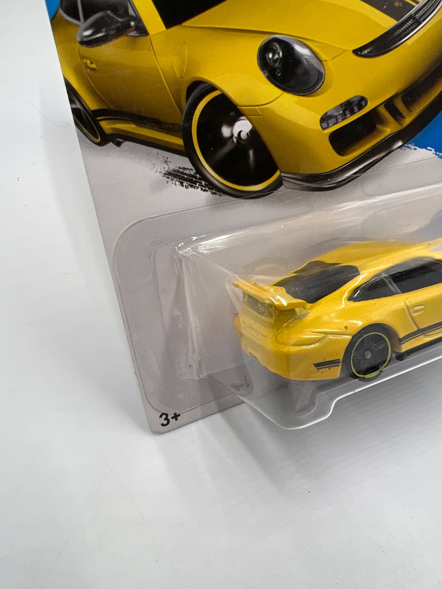 2015 Hot Wheels Workshop #196 Porsche 911 GT3 RS Yellow