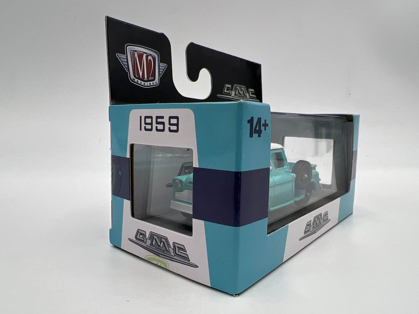 M2 Machines 1959 GMC Fleet Option 4x4 Light Blue R104