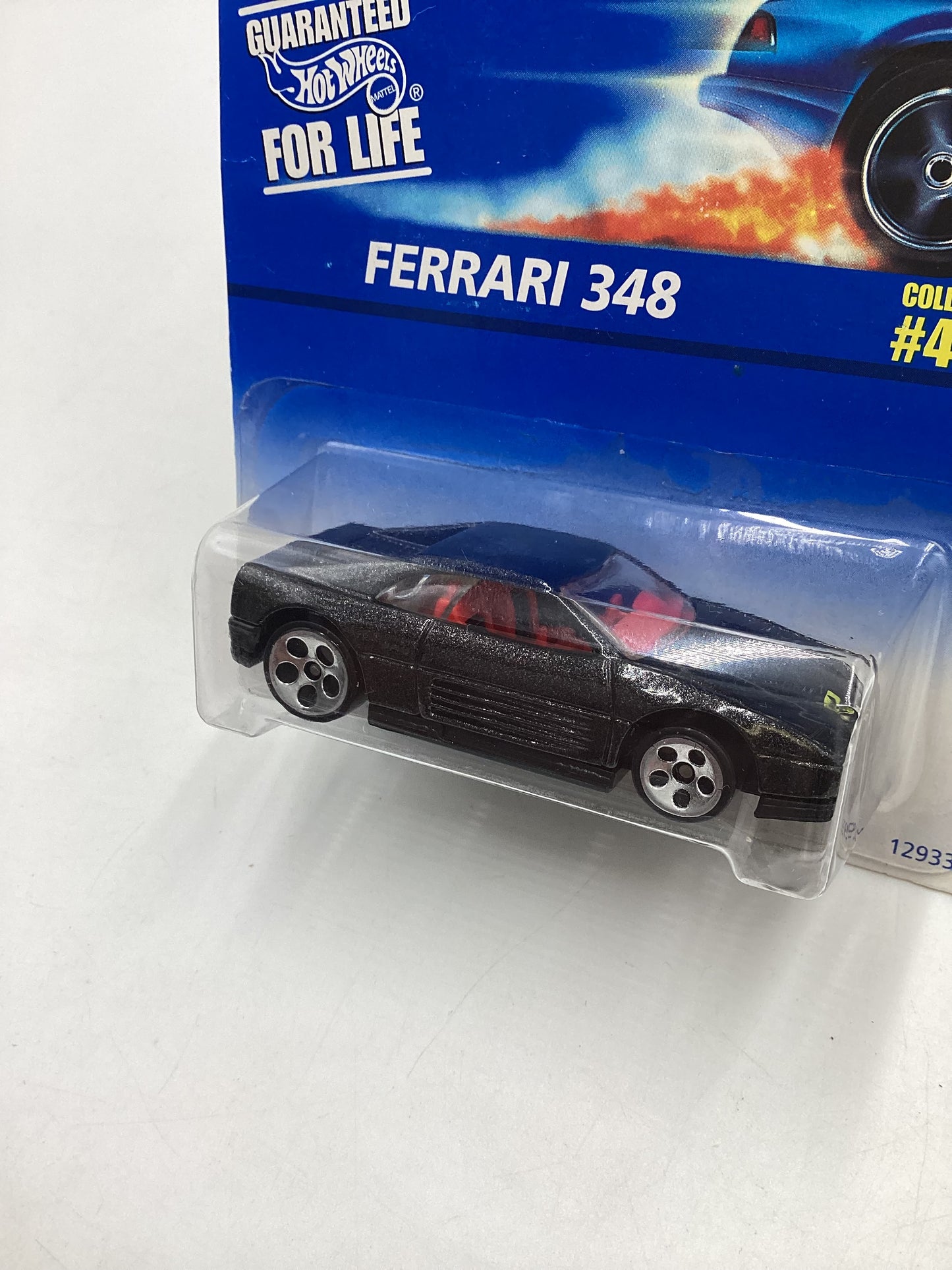 2007 Hot wheels #443 Black Ferrari 348