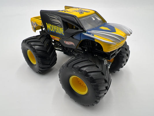 Hot Wheels 1:64 Monster Jam Small Wheel/Metal Base Wolverine Loose