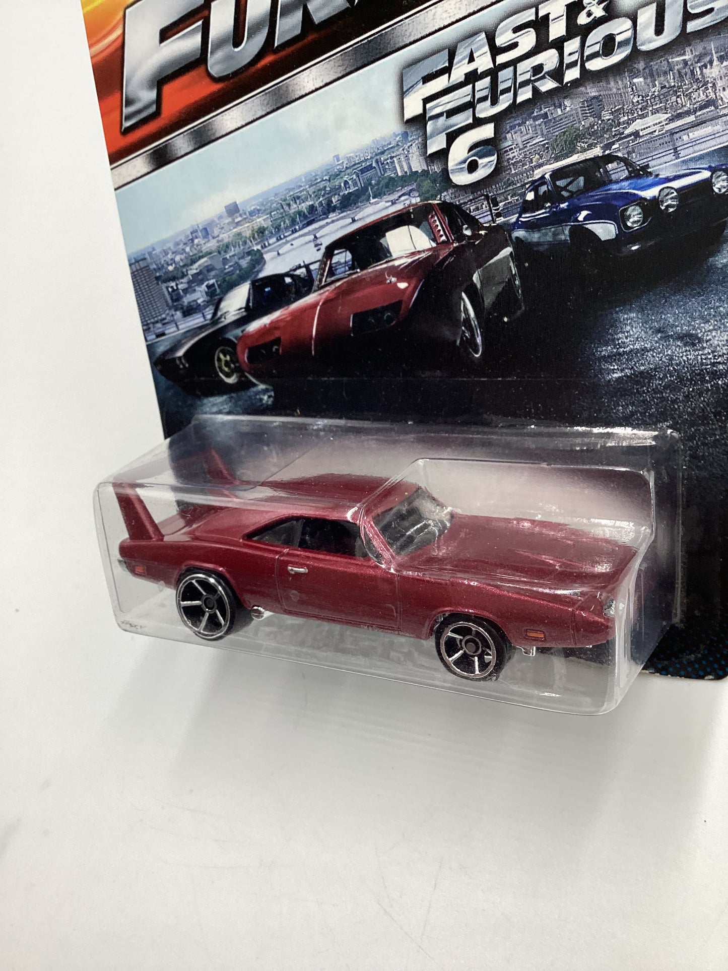 2015 Hot Wheels Fast & Furious 69 Dodge Charger Daytona Dark Red 69E
