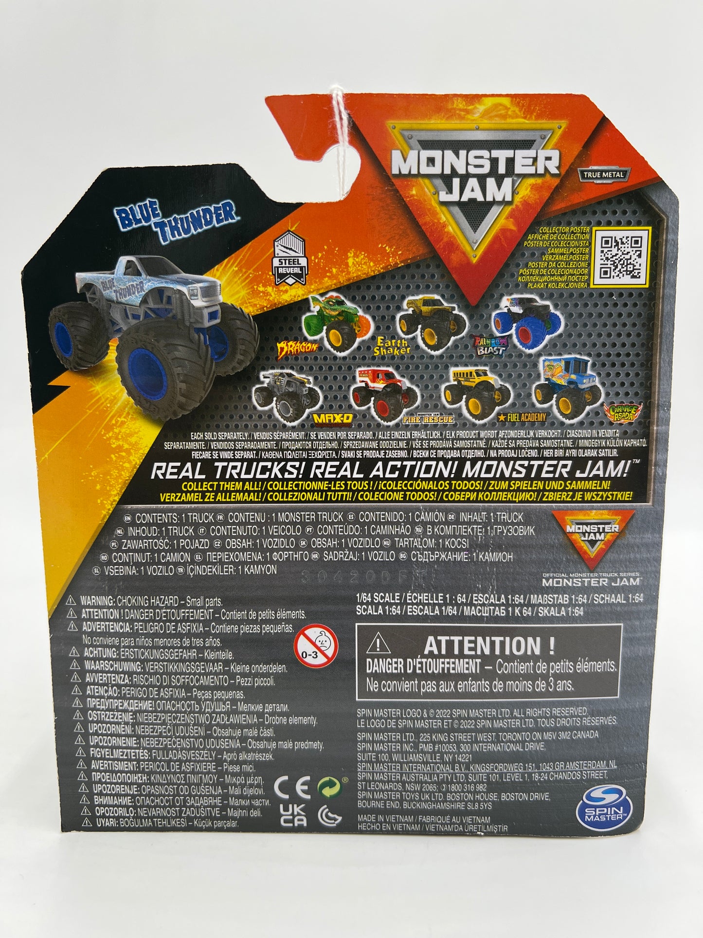 Monster Jam Series 30 Blue Thunder 124i