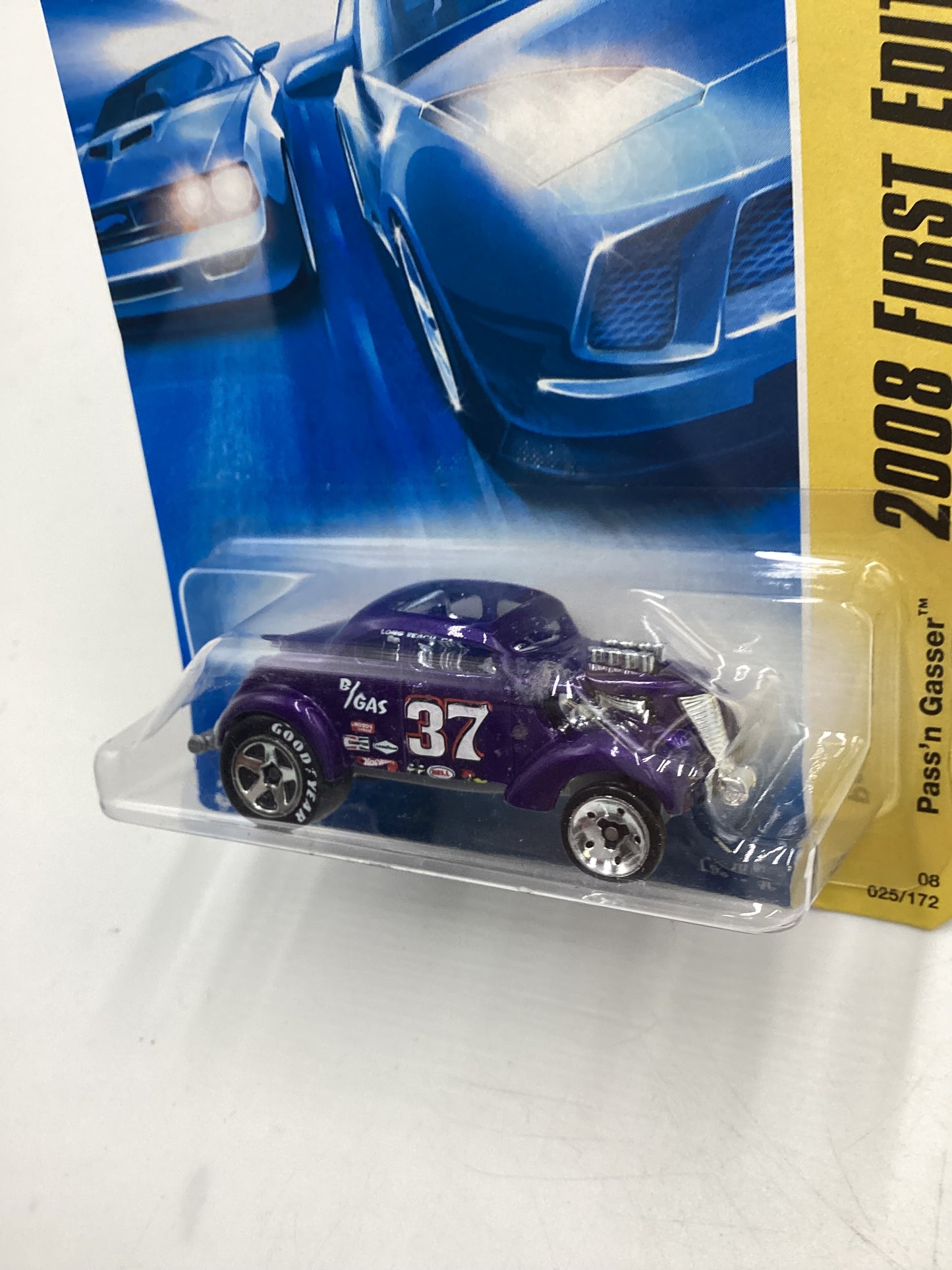 2008 Hot Wheels New Models #25 Pass N Gasser Purple 56E