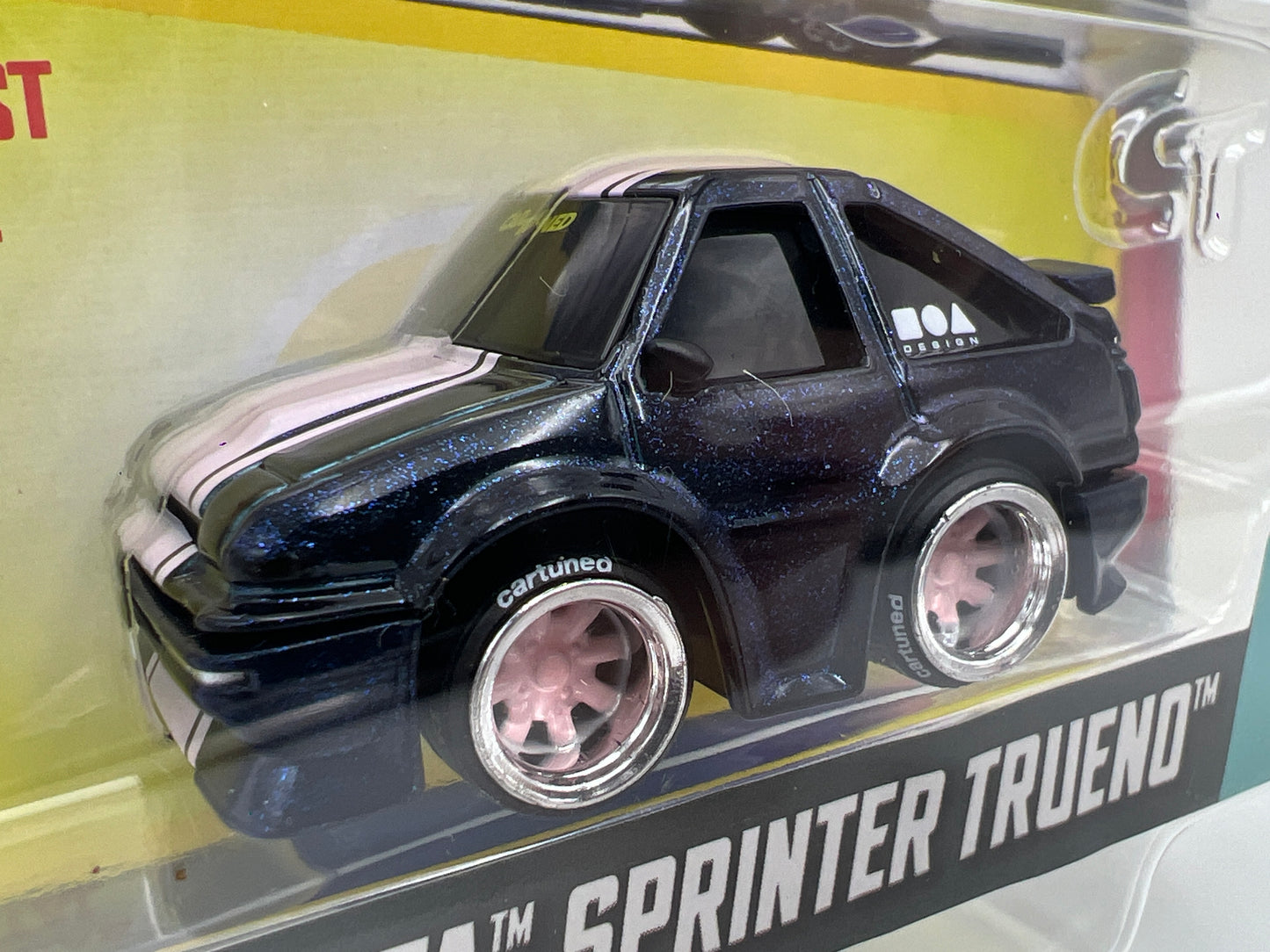 MGA Car Tuned JDM Series 5 #6 85 Toyota Sprinter Trueno Blue/Pink