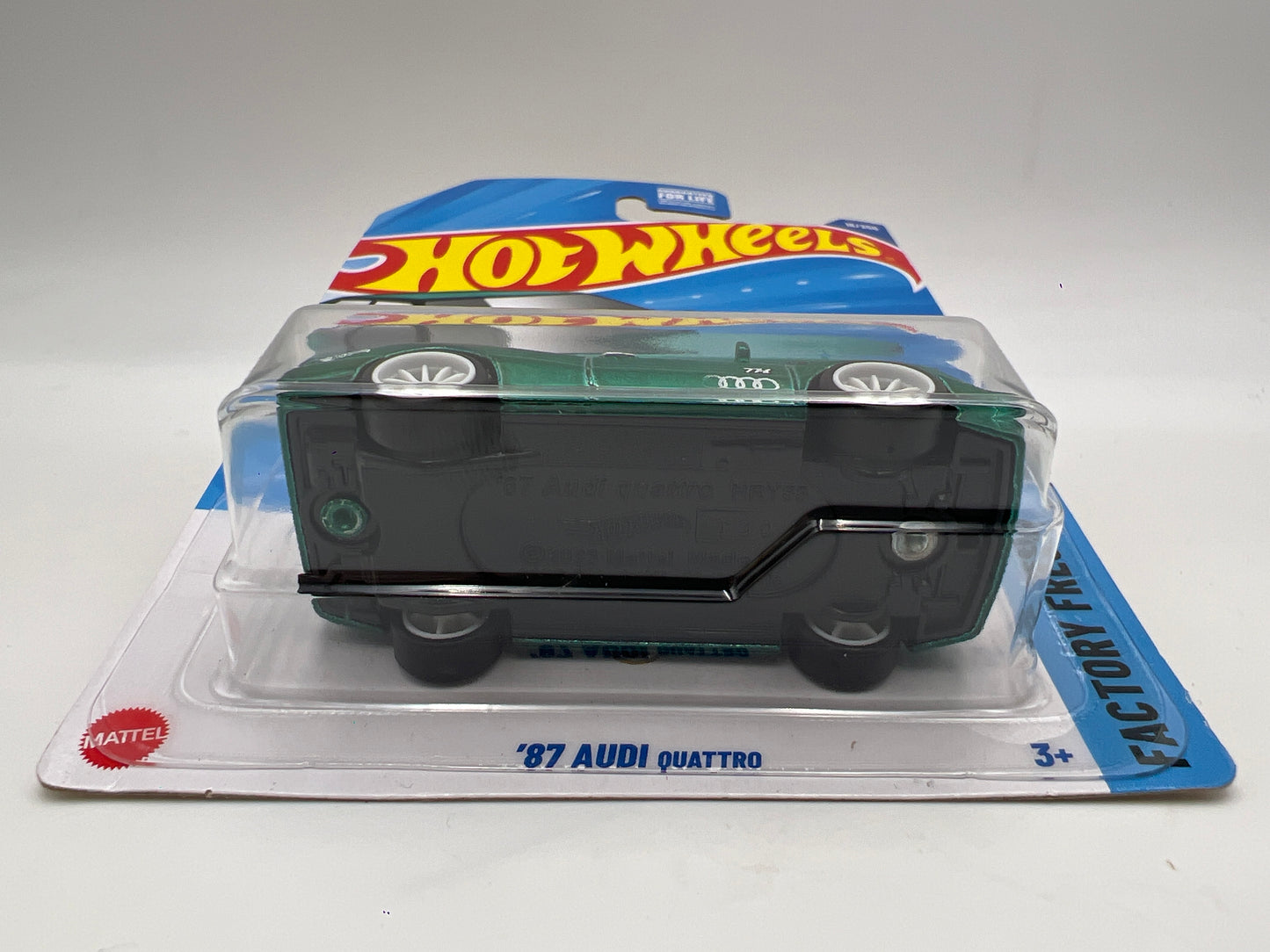 2025 Hot Wheels Super Treasure Hunt #16 87 Audi Quattro Green W/Protector