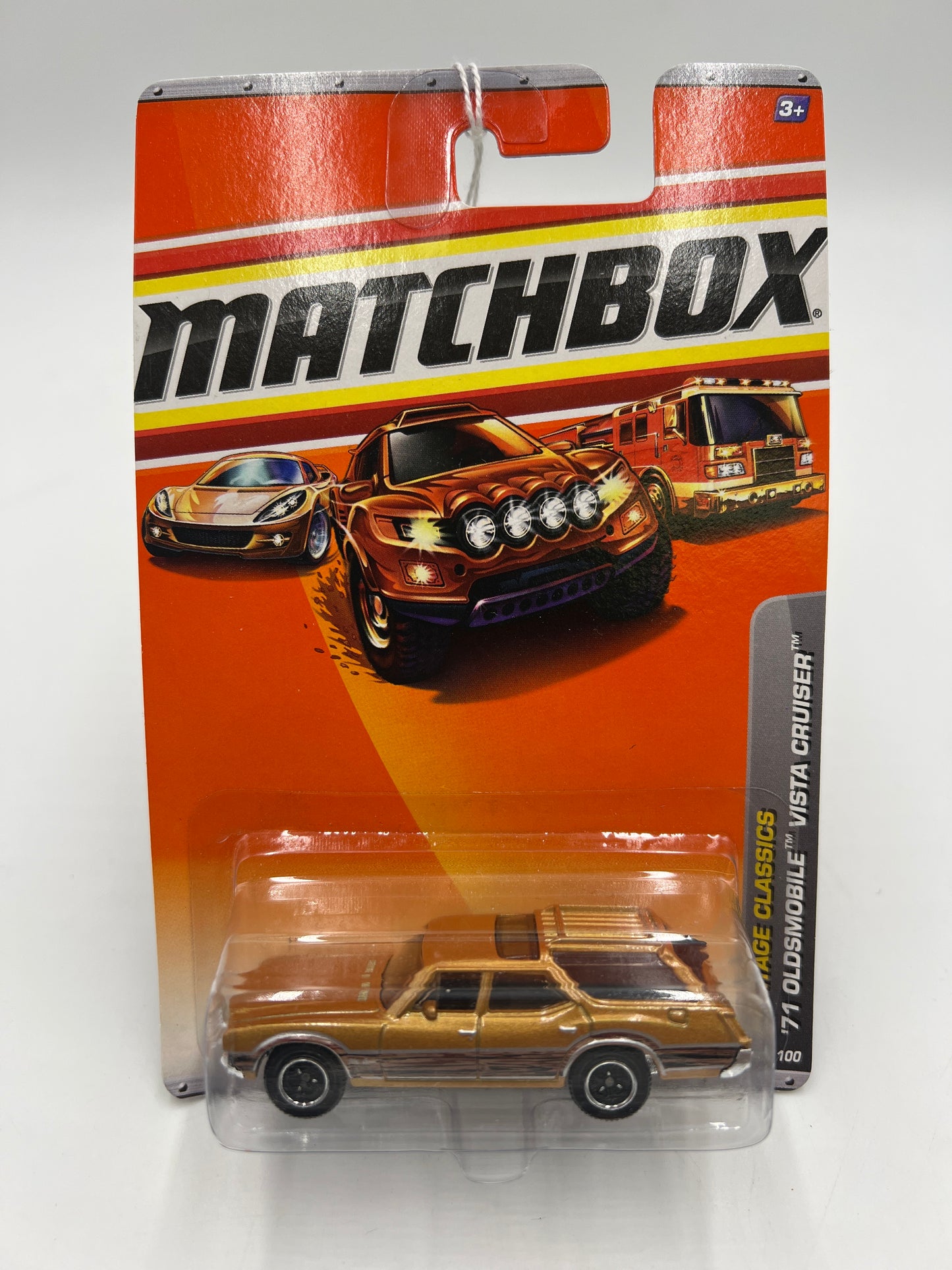 Matchbox #18 Heritage Classics 71 Oldsmobile Vista Cruiser Brown 208H